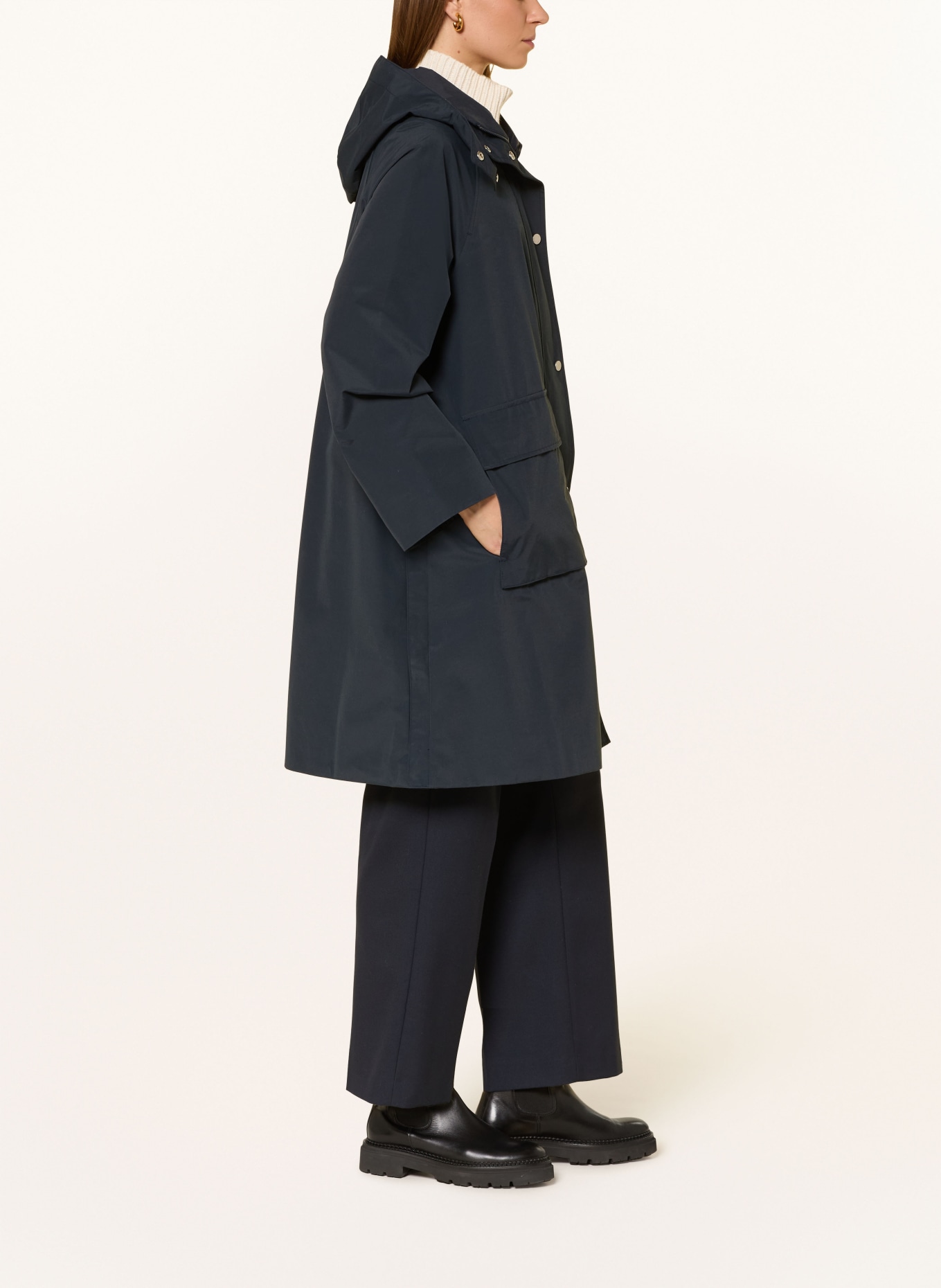 Barbour DEVLIN parka: DARK BLUE