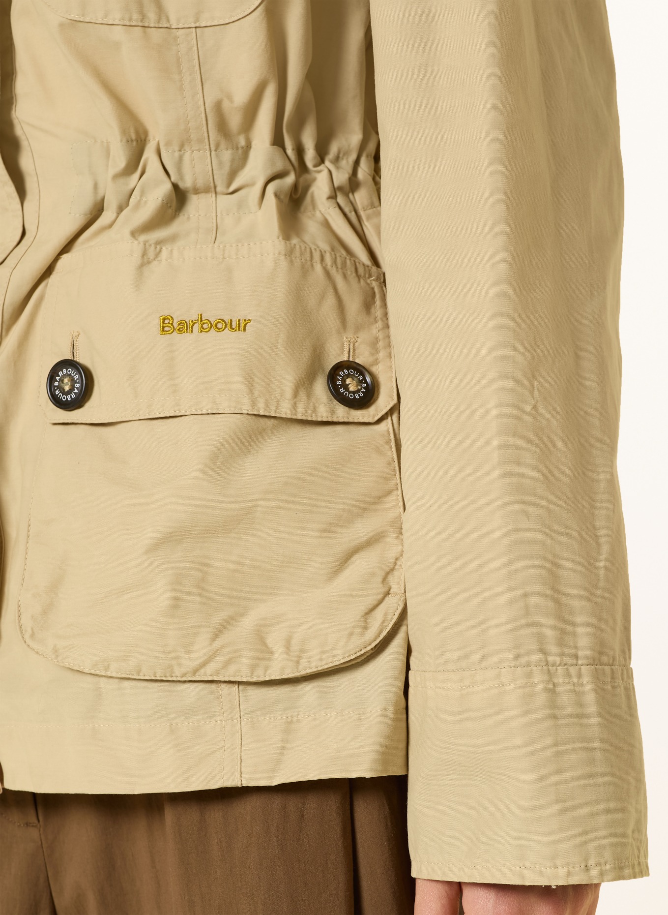 Barbour CROTON field jacket: LIGHT BROWN