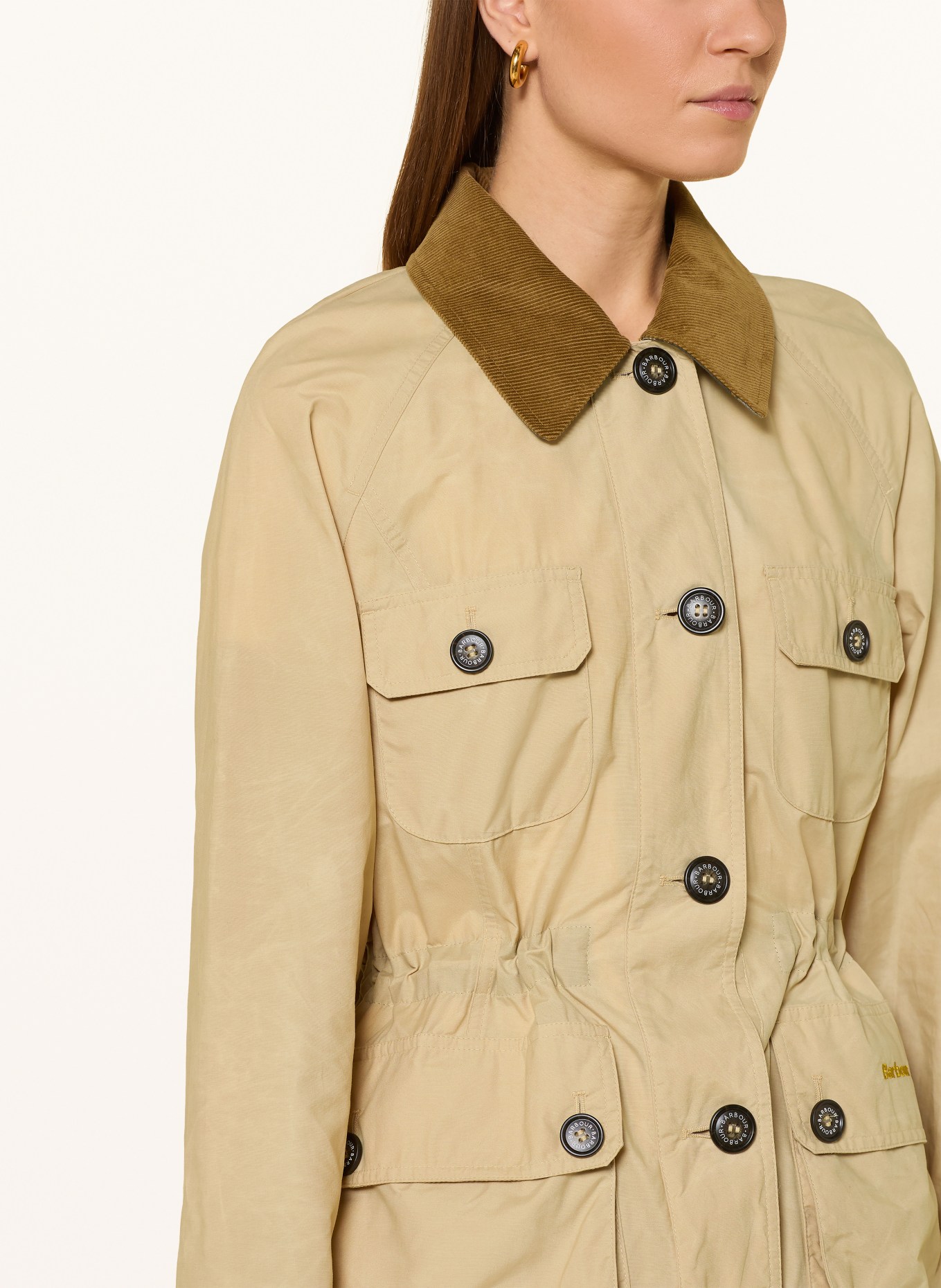 Barbour CROTON field jacket: LIGHT BROWN