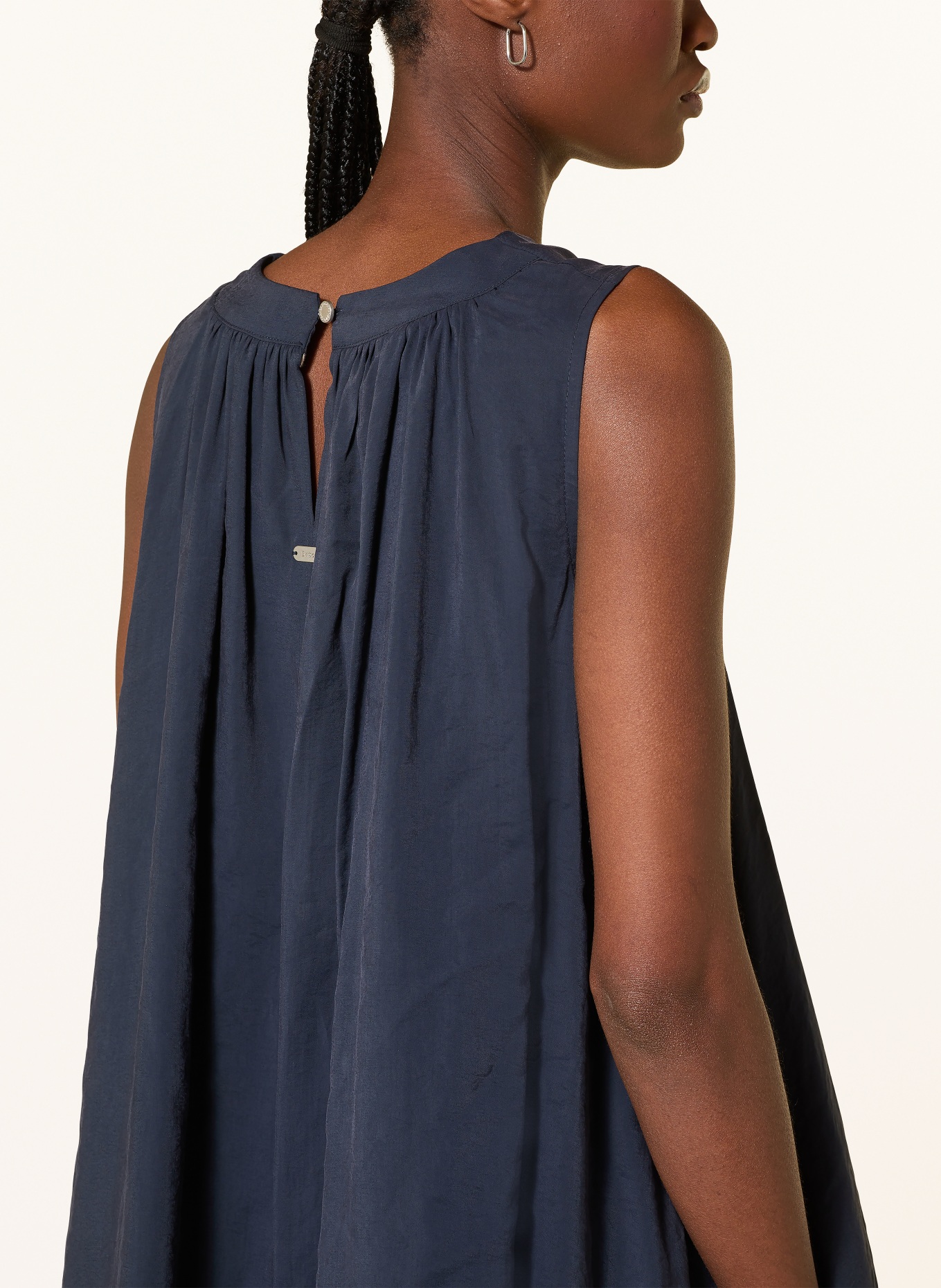 Barbour Šaty SALTHILL: TMAVĚ MODRÁ / STŘÍBRNÁ