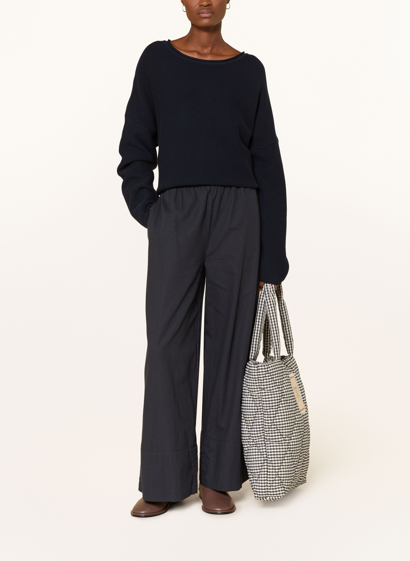 Barbour Kalhoty Marlene JOSIE: ČERNÁ