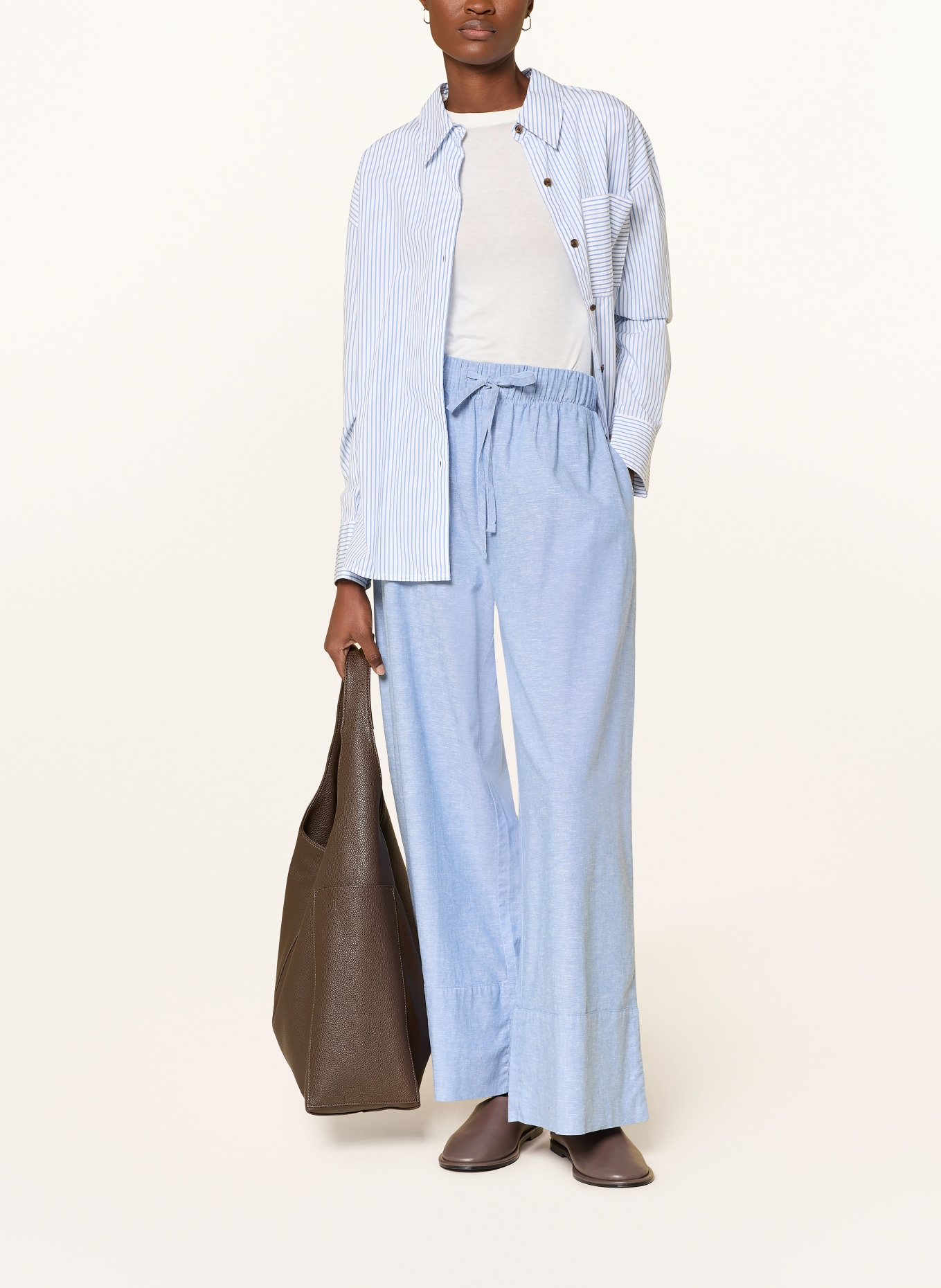 Barbour Kalhoty Marlene JOSIE: TMAVĚ MODRÁ