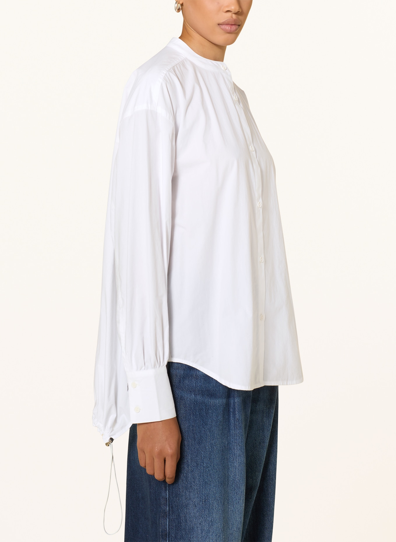 Barbour Bluzka oversize DALBURY: BIAŁY