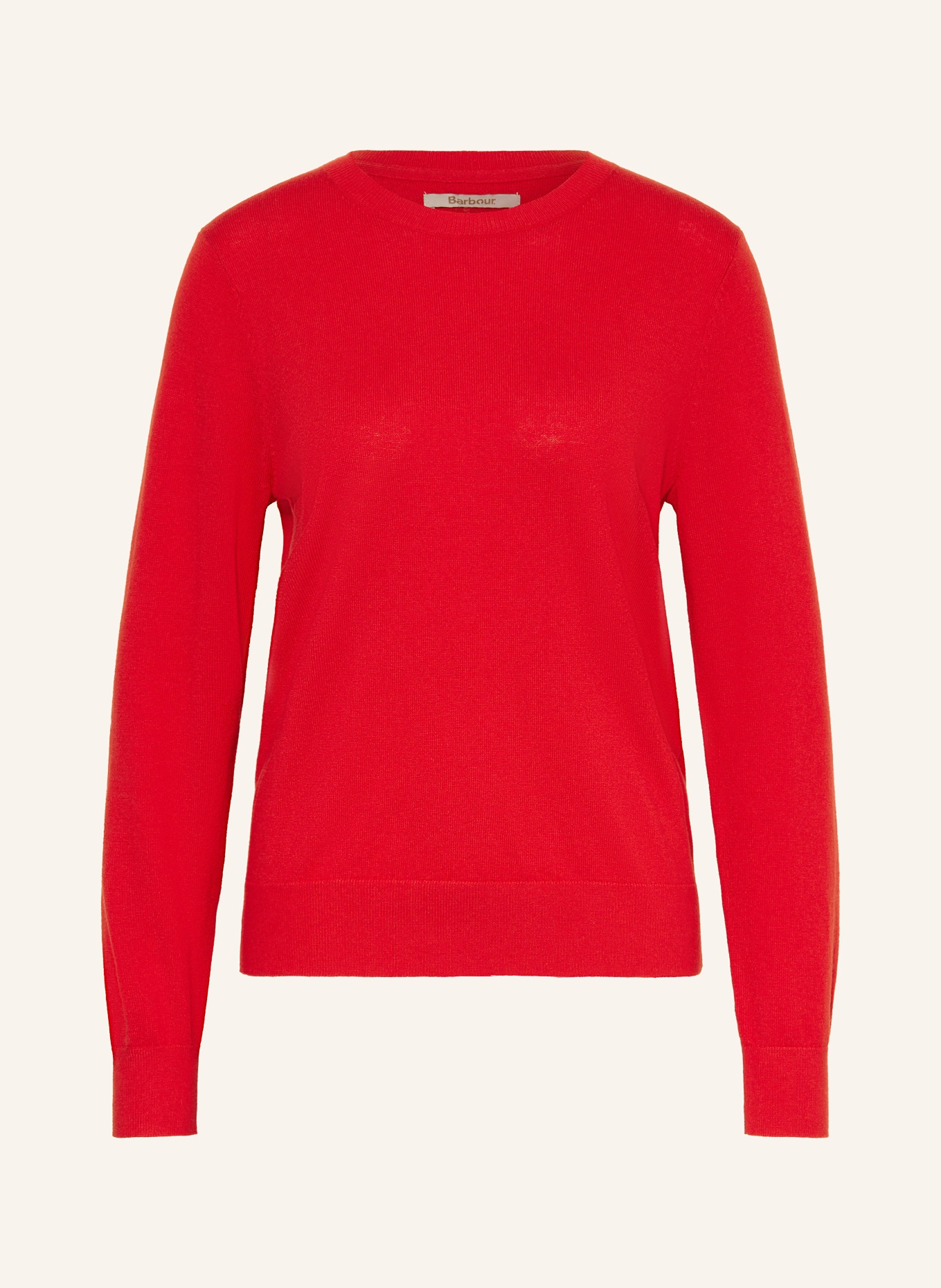 Barbour Pullover OAKLEY: ROT