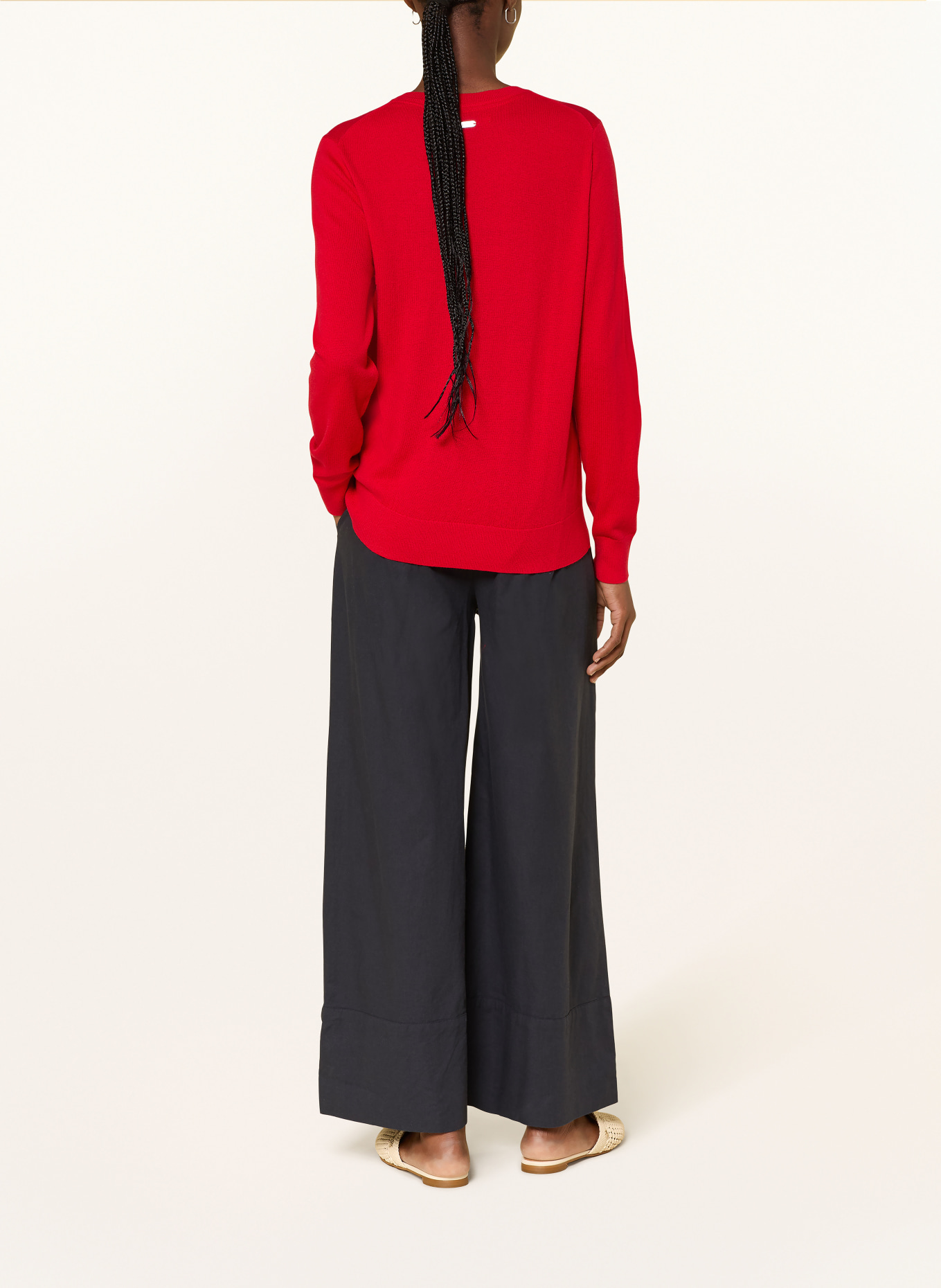 Barbour Pullover OAKLEY: ROT