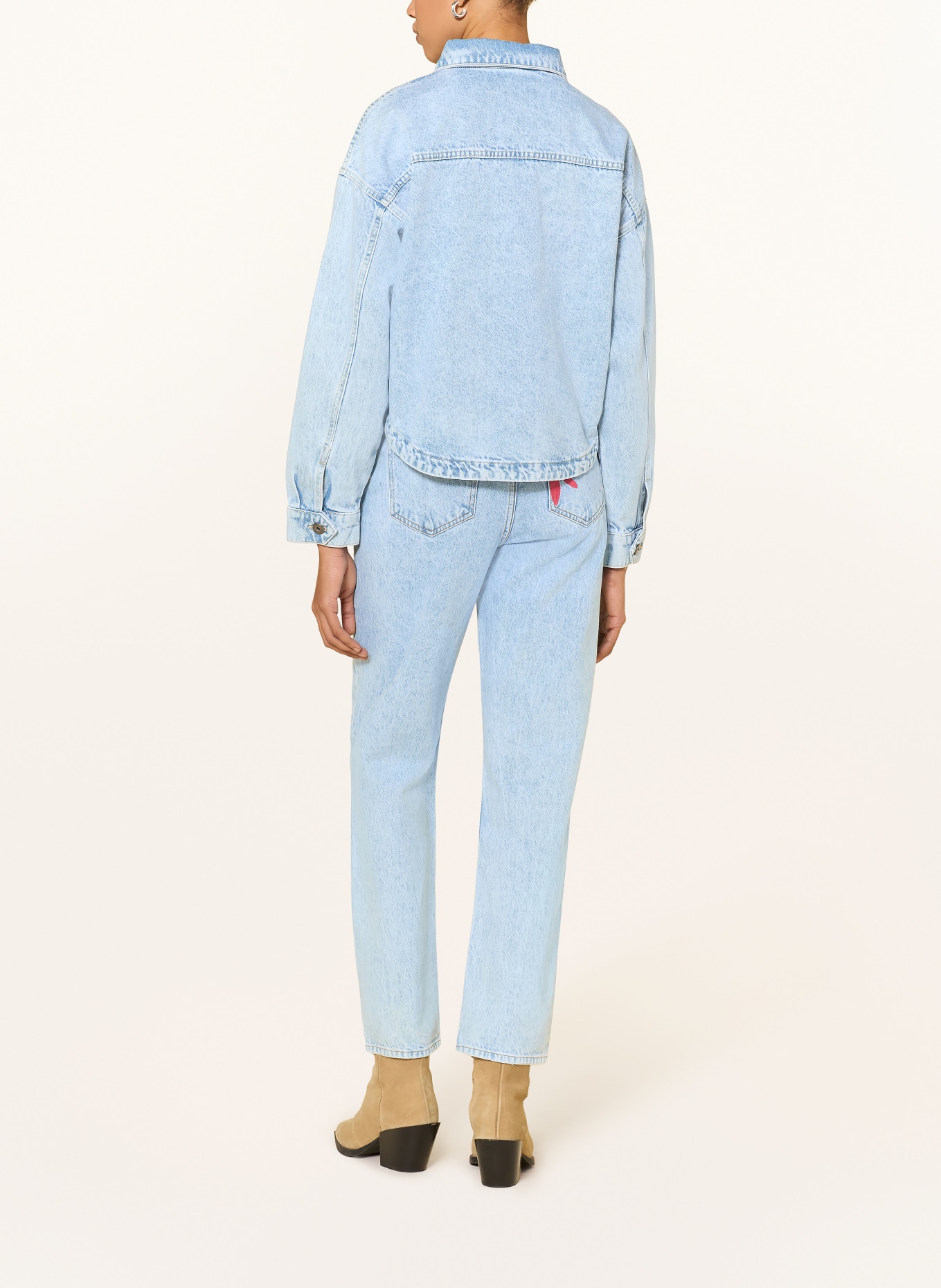 ICHI Denim jacket IHBAUVE: BLUE