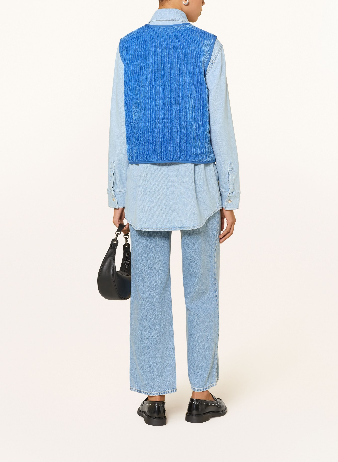 ICHI Steppweste IHFUMA: BLAU