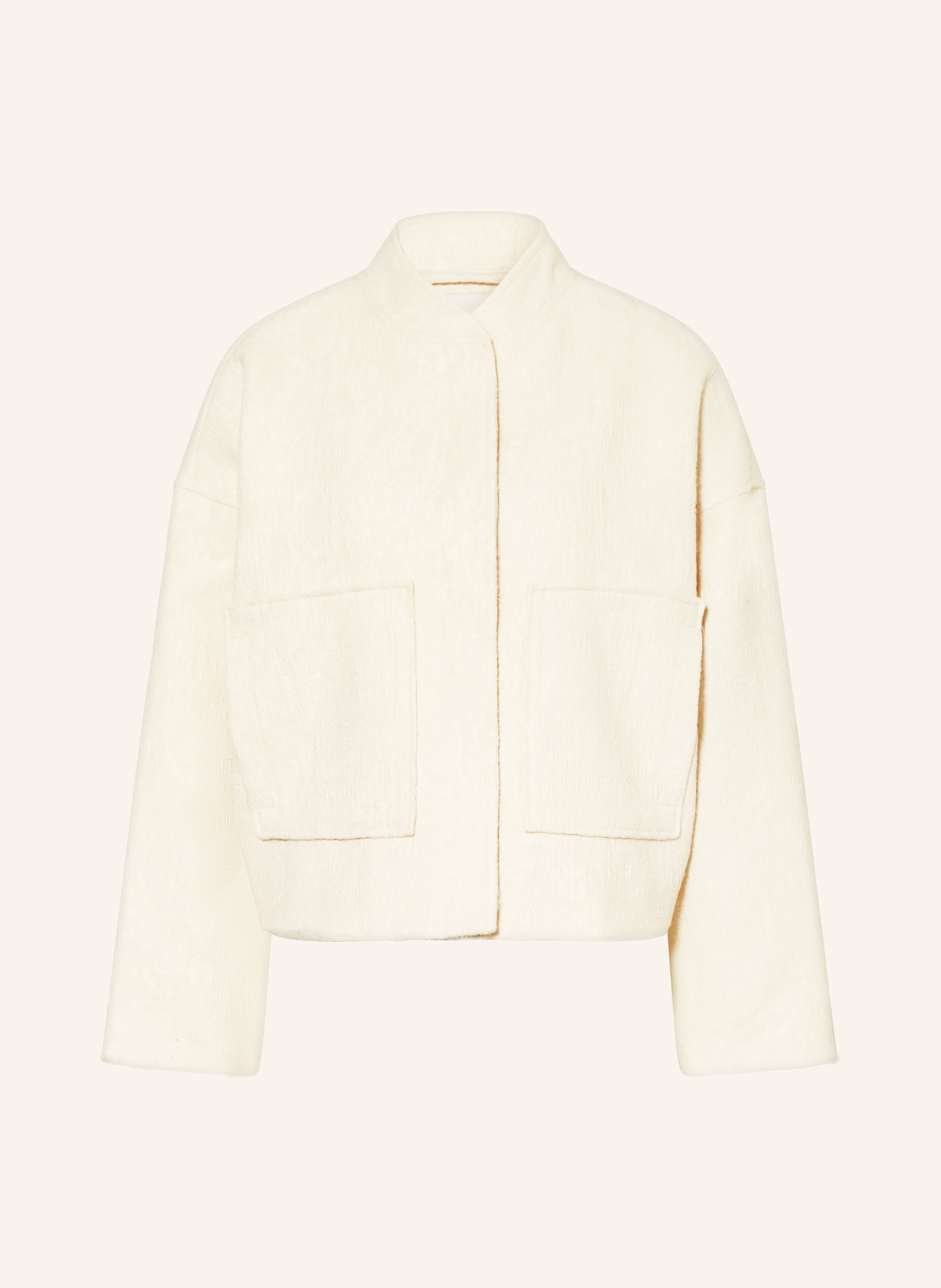 ICHI Kastenjacke IHFAPORA: CREME