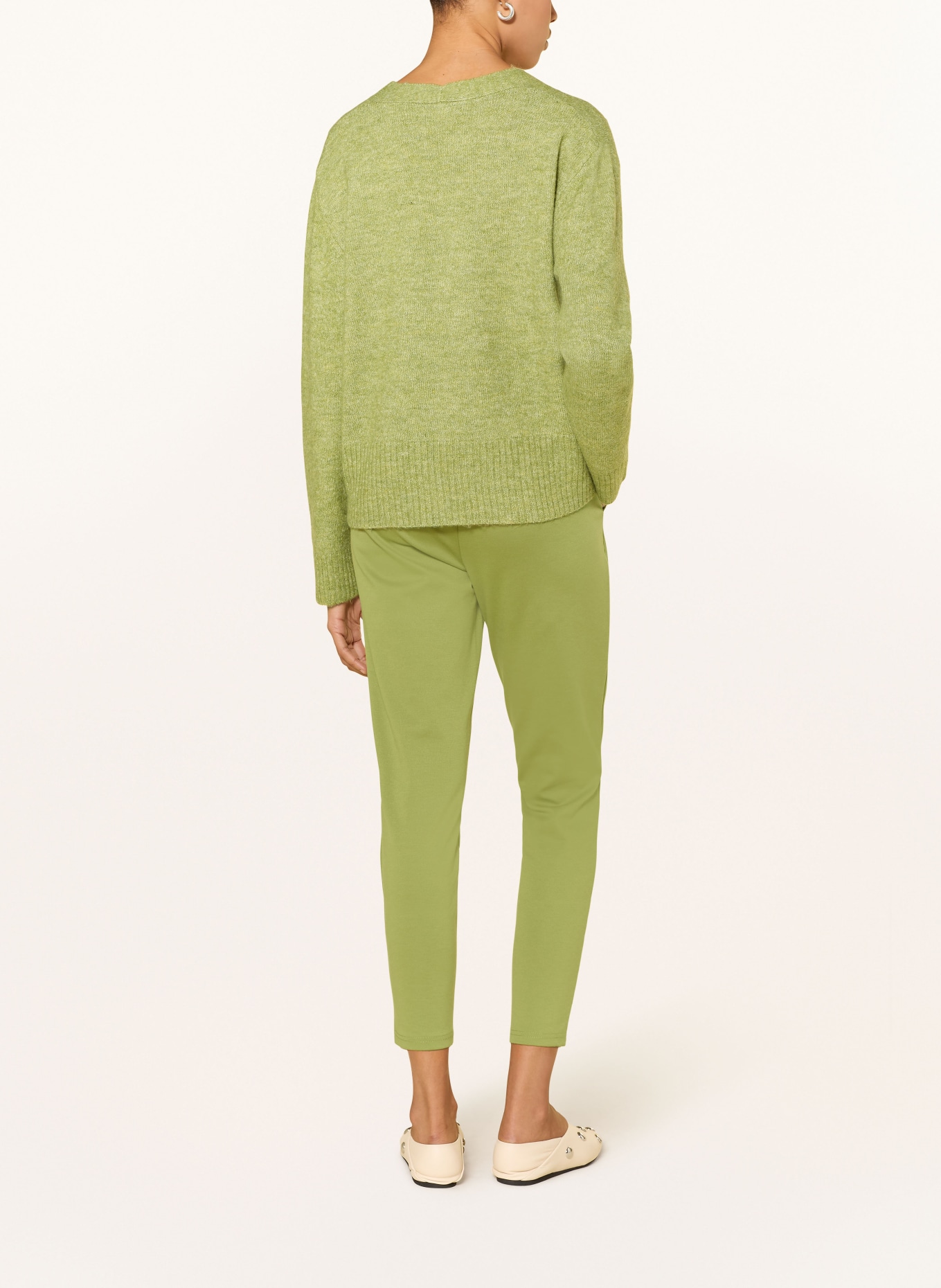 ICHI Strickjacke IHBALING: HELLGRÜN