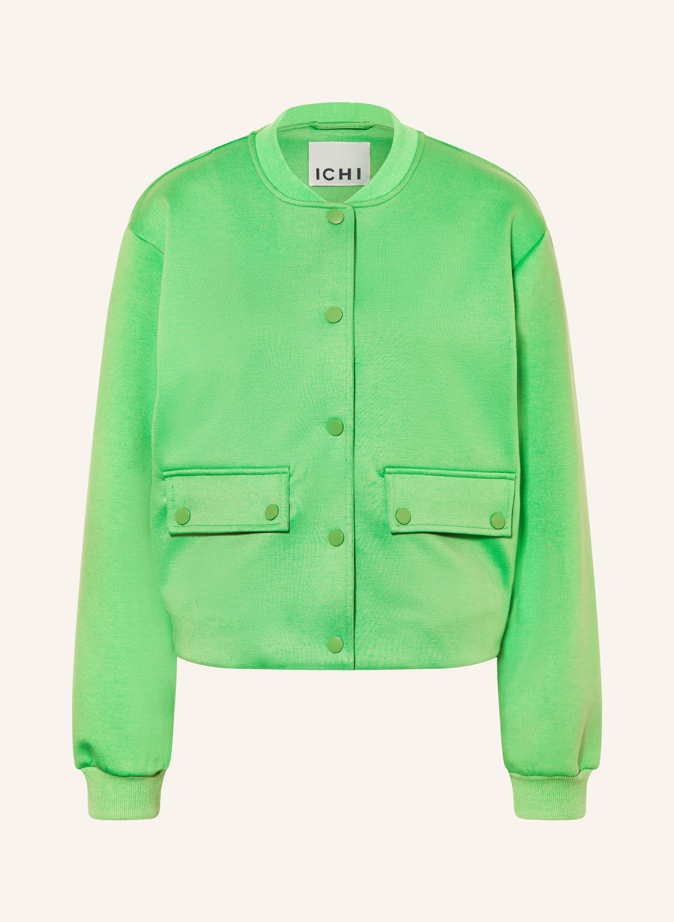 ICHI IHKATE blouson jacket: GREEN