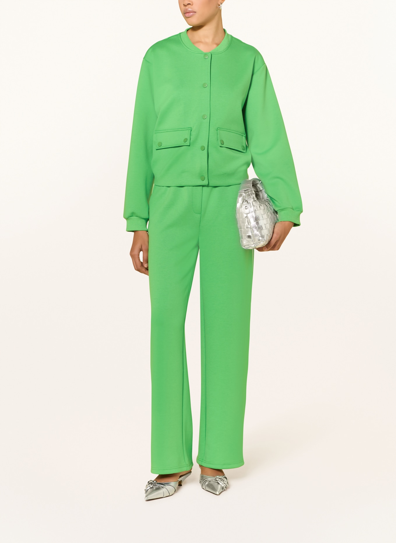 ICHI IHKATE blouson jacket: GREEN