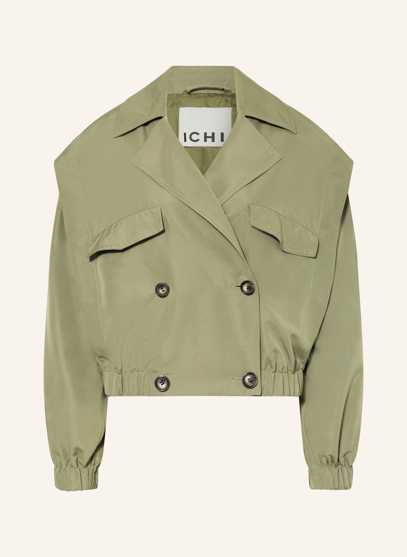ICHI Trench-Jacke IHGEZAVO: KHAKI