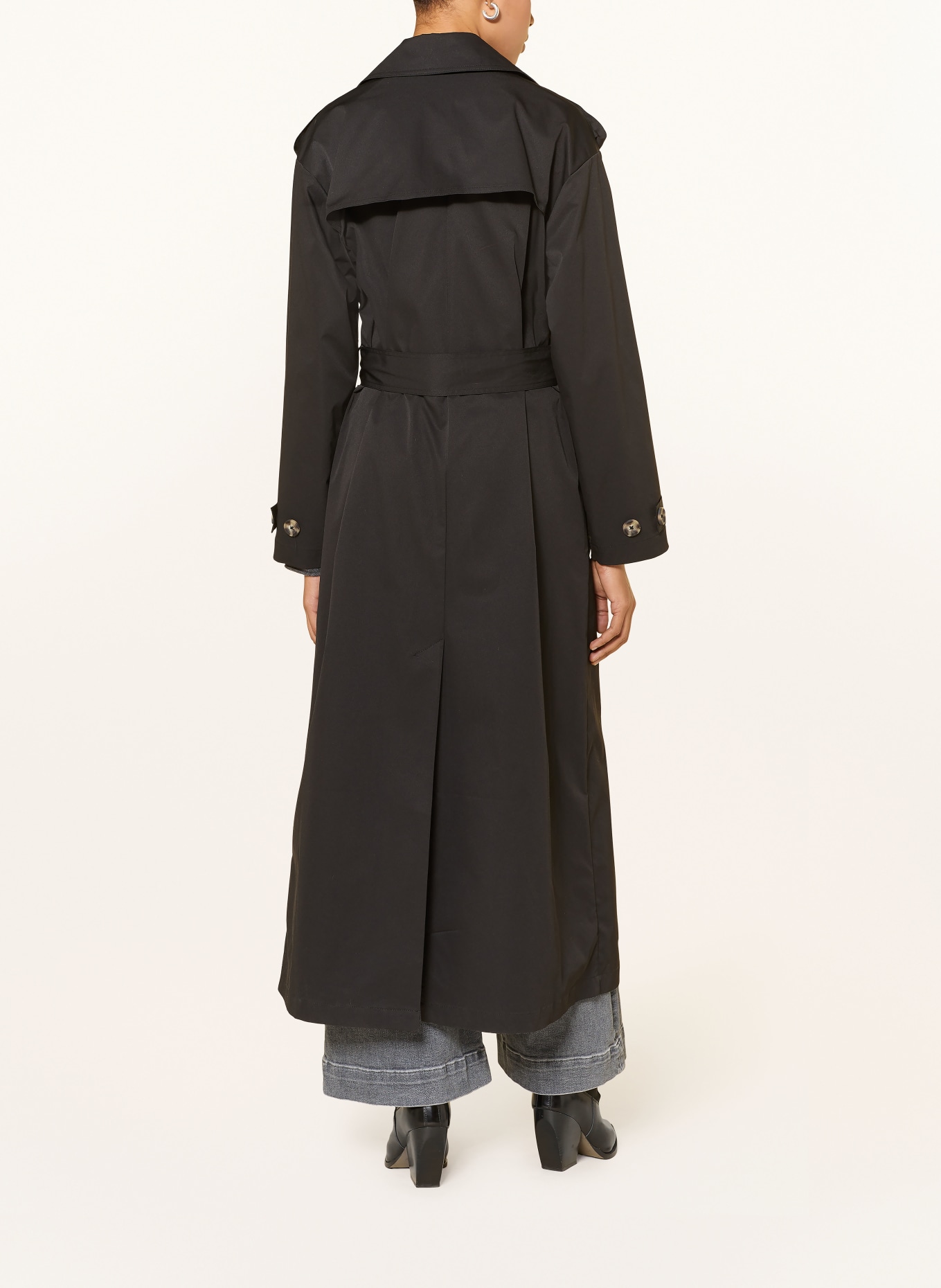 ICHI Trenchcoat IHGILANA: SCHWARZ