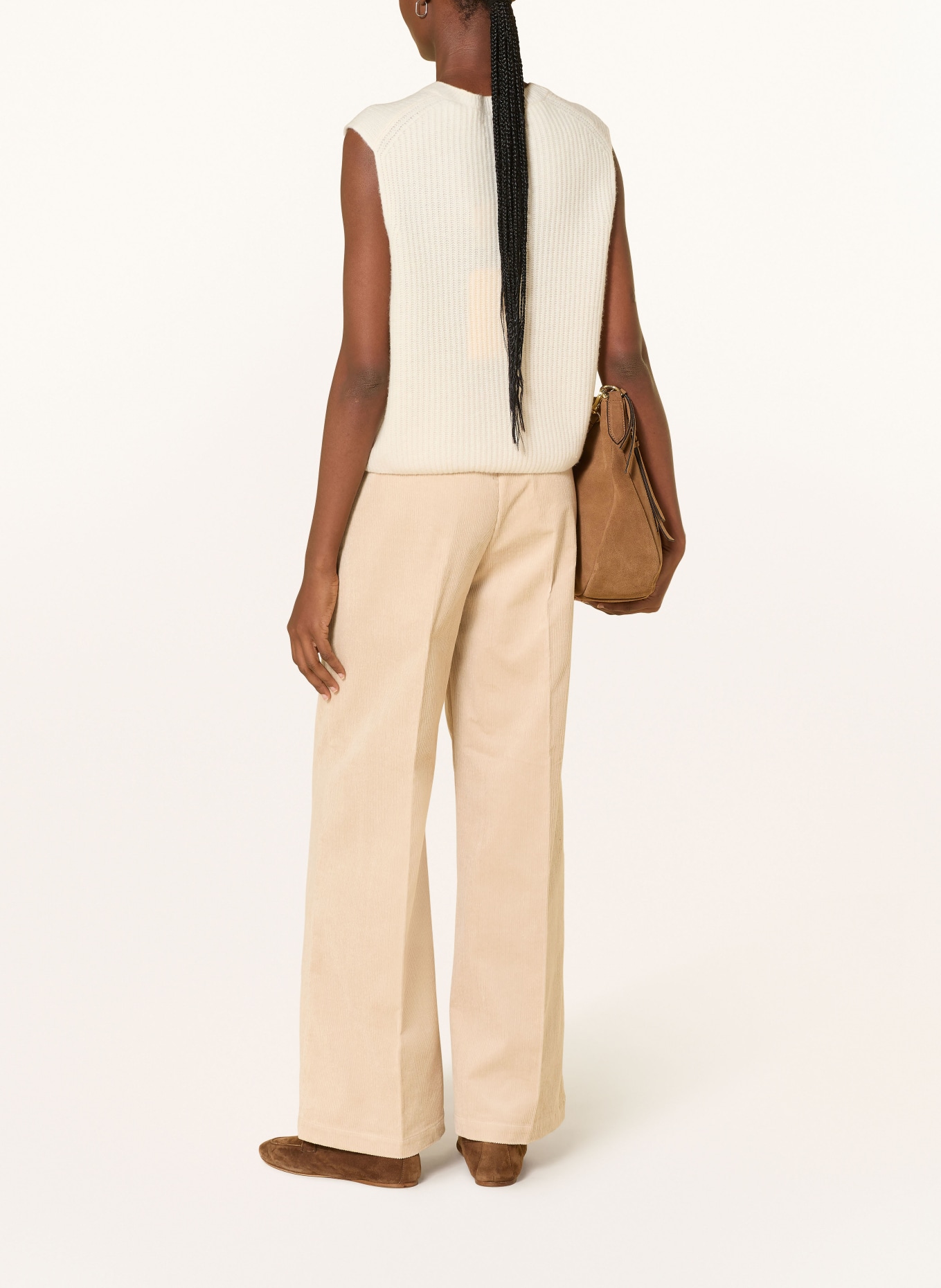 OPUS PANTS Cordhose MUCIA: 2088 macadamia