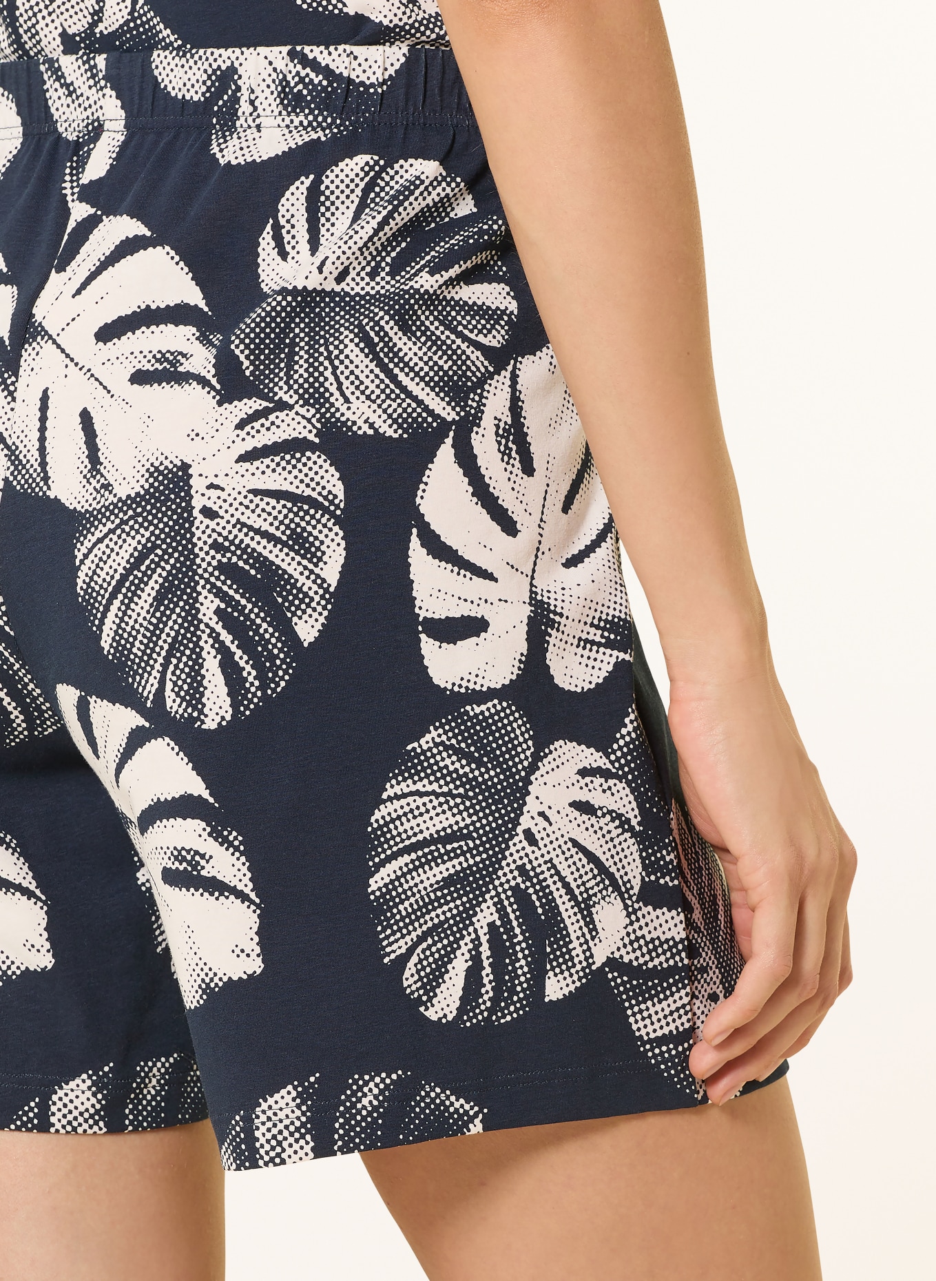 SHORT STORIES spací šortky: TMAVĚ MODRÁ / REŽNÁ