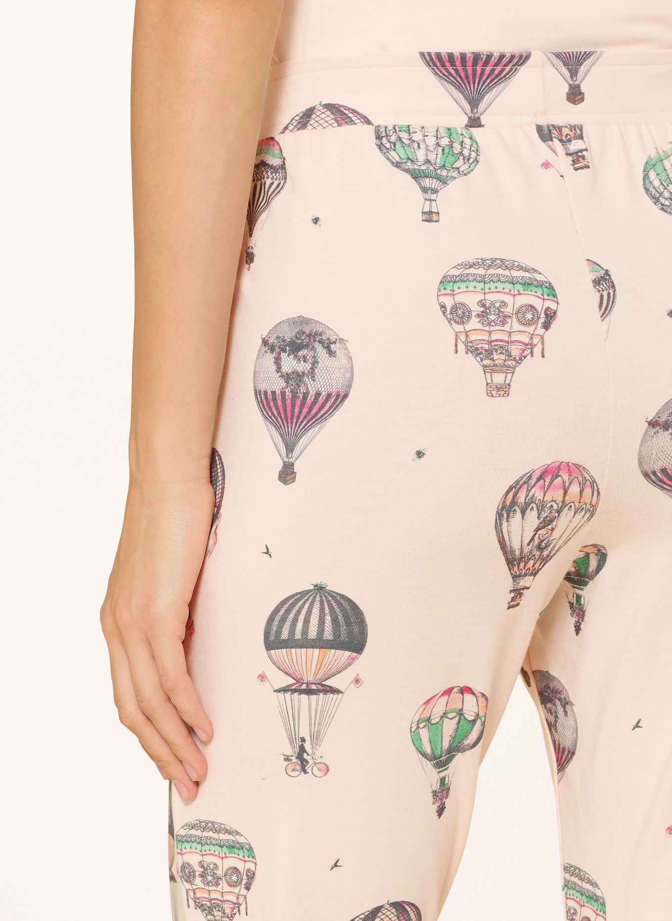 SHORT STORIES Schlafhose: CREME / PINK / SCHWARZ