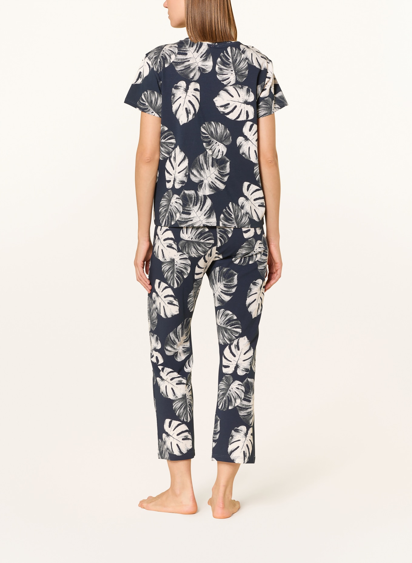 SHORT STORIES 7/8 spací kalhoty: TMAVĚ MODRÁ / REŽNÁ