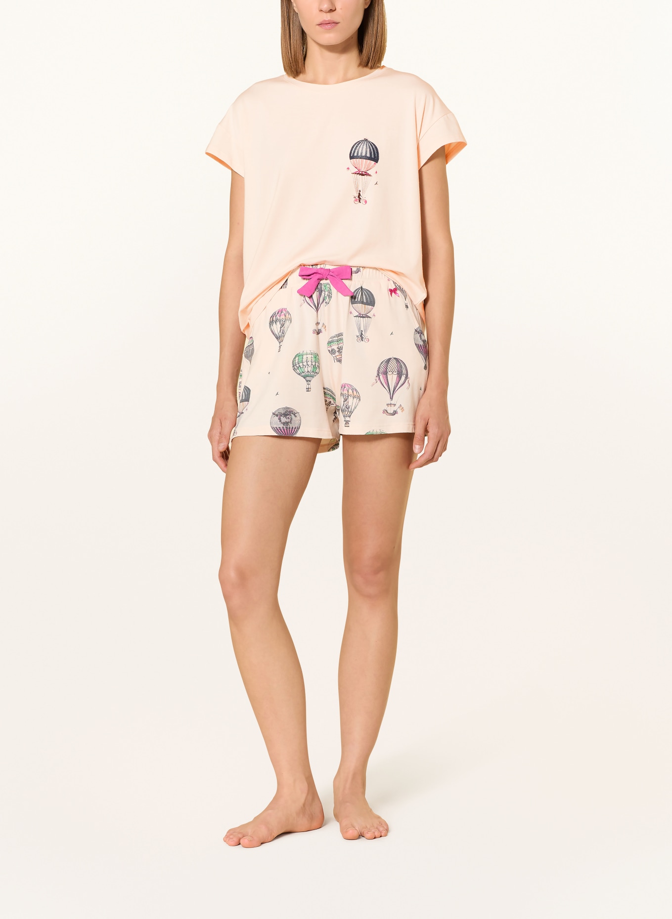 SHORT STORIES sleep shirt: CREAM