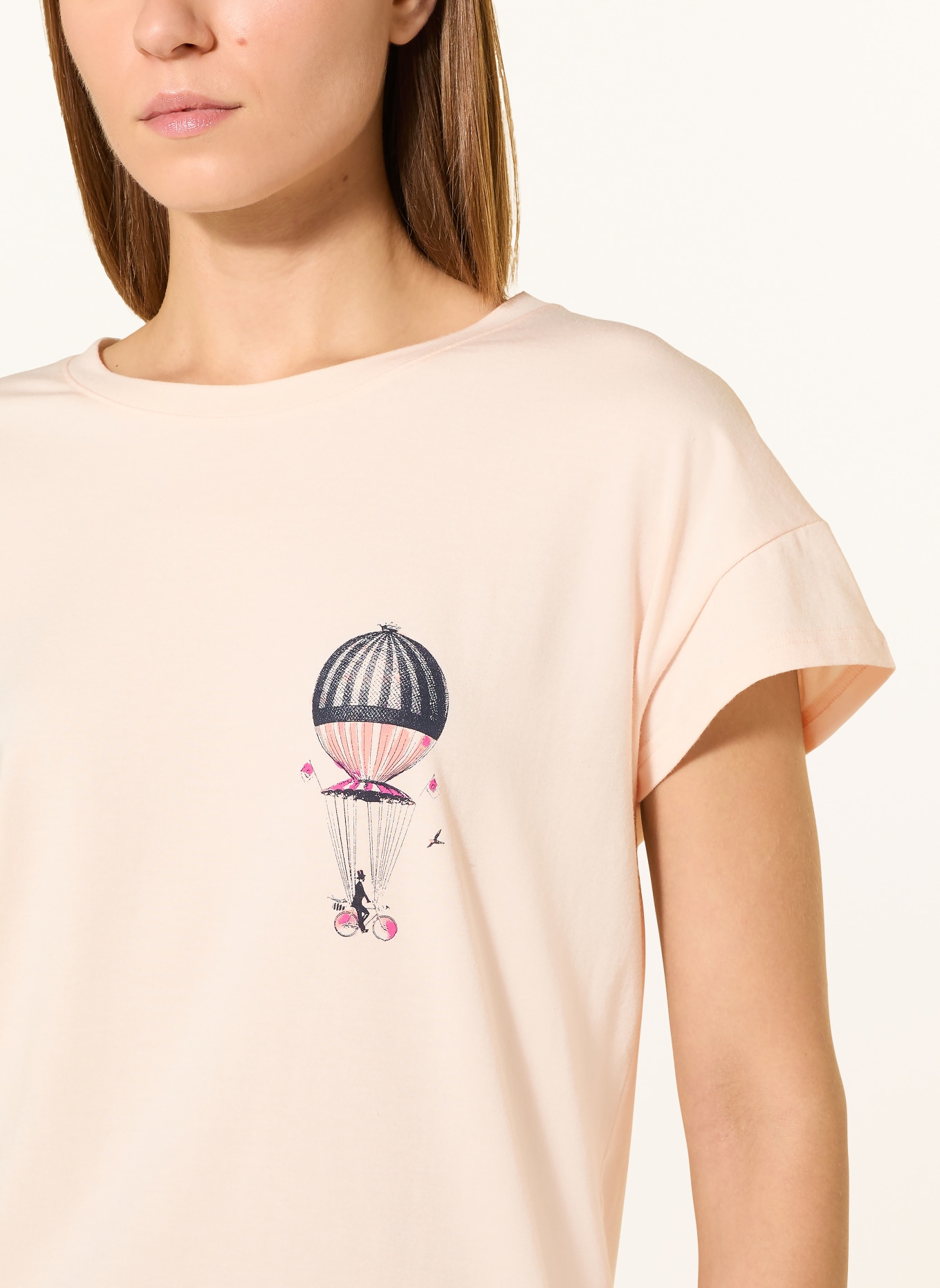 SHORT STORIES sleep shirt: CREAM