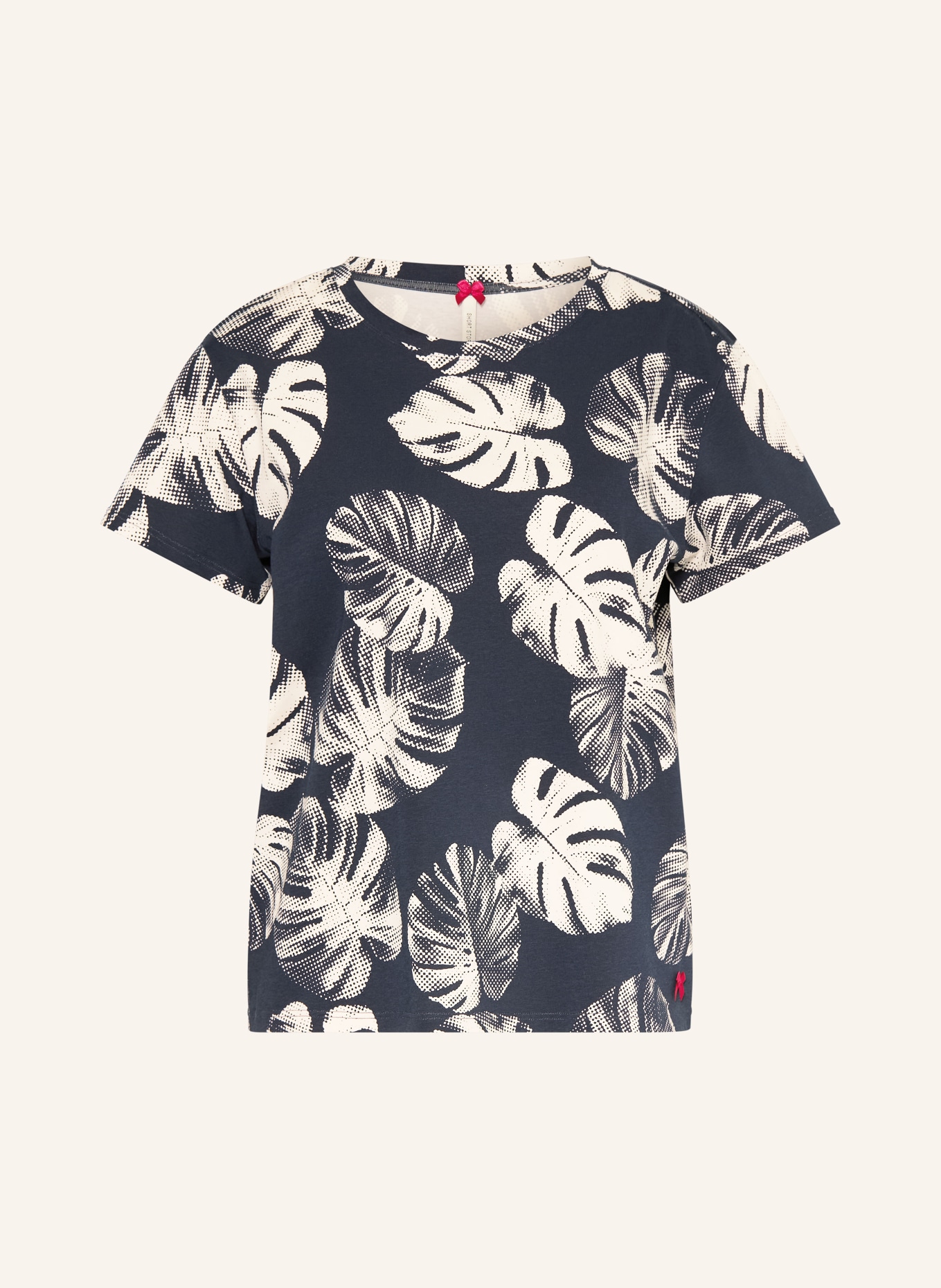 SHORT STORIES noční košile: TMAVĚ MODRÁ / REŽNÁ