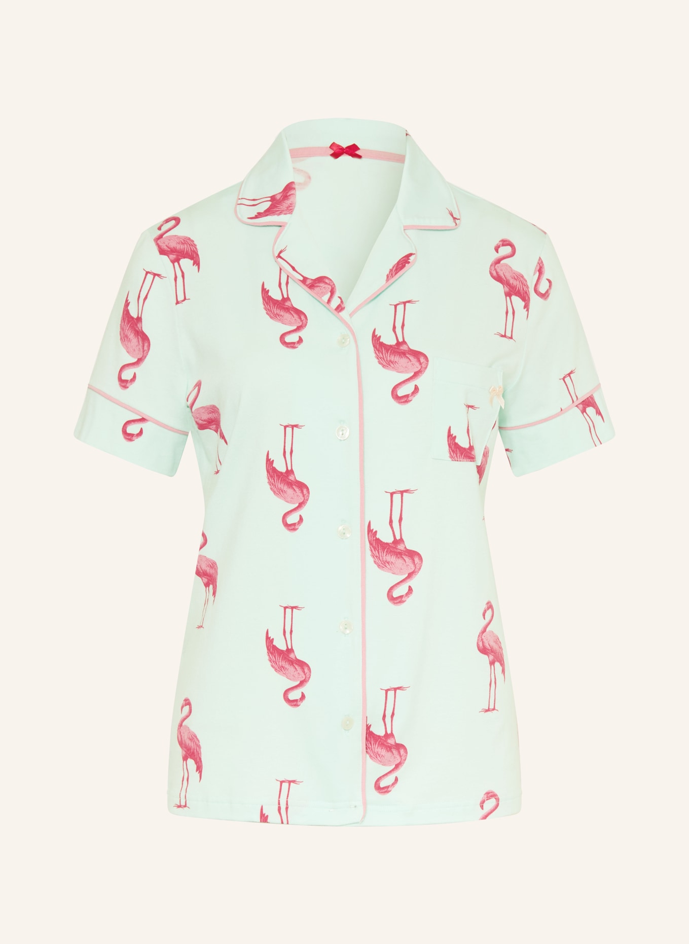 SHORT STORIES slaapshirt: MINT / ROZE