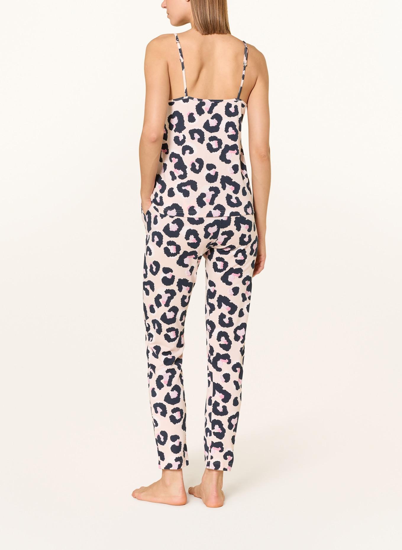 SHORT STORIES pyjama: ROSE CLAIR / ROZE / DONKERBLAUW