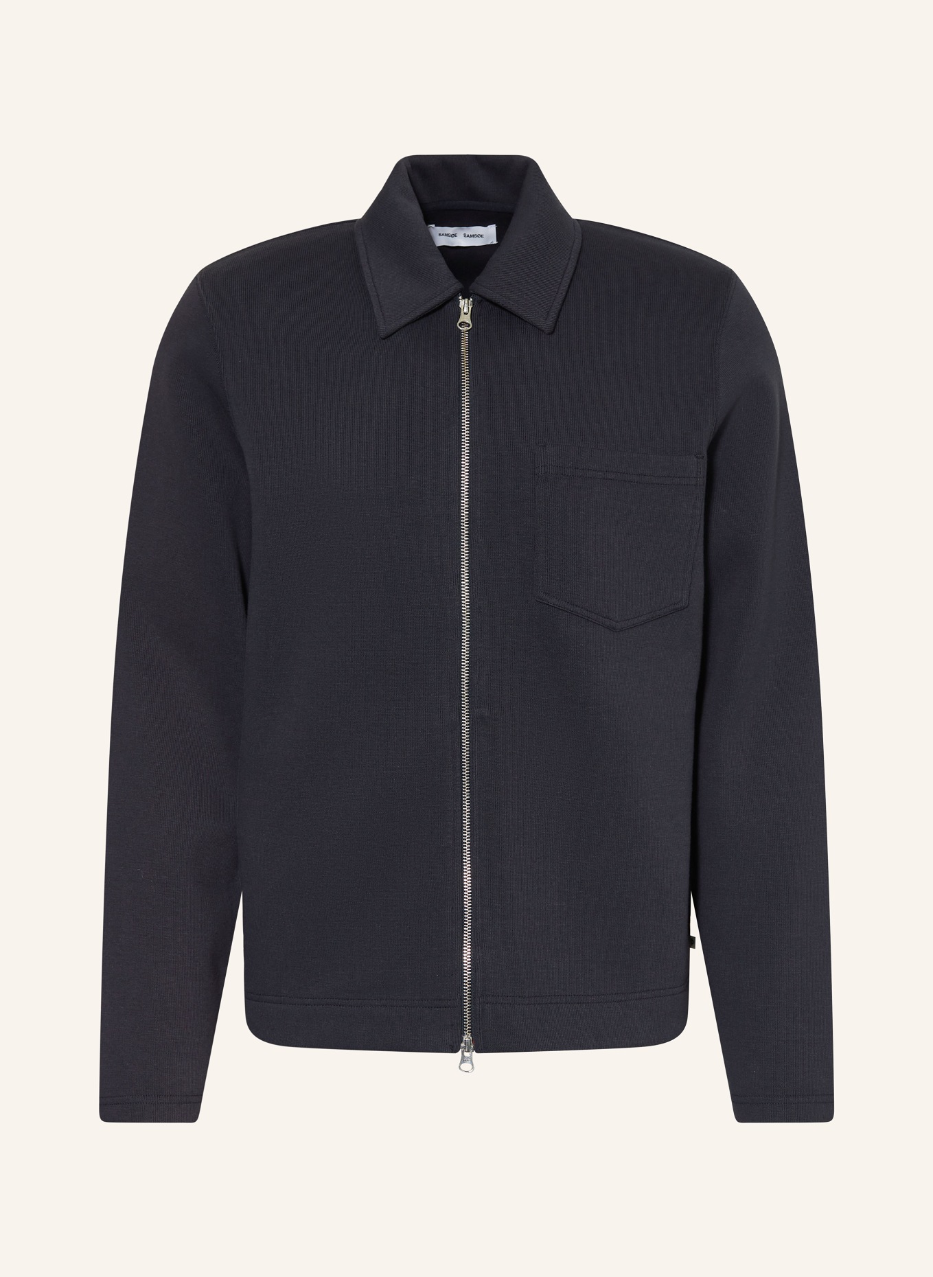 SAMSØE  SAMSØE Strickjacke SAHANNES: DUNKELBLAU