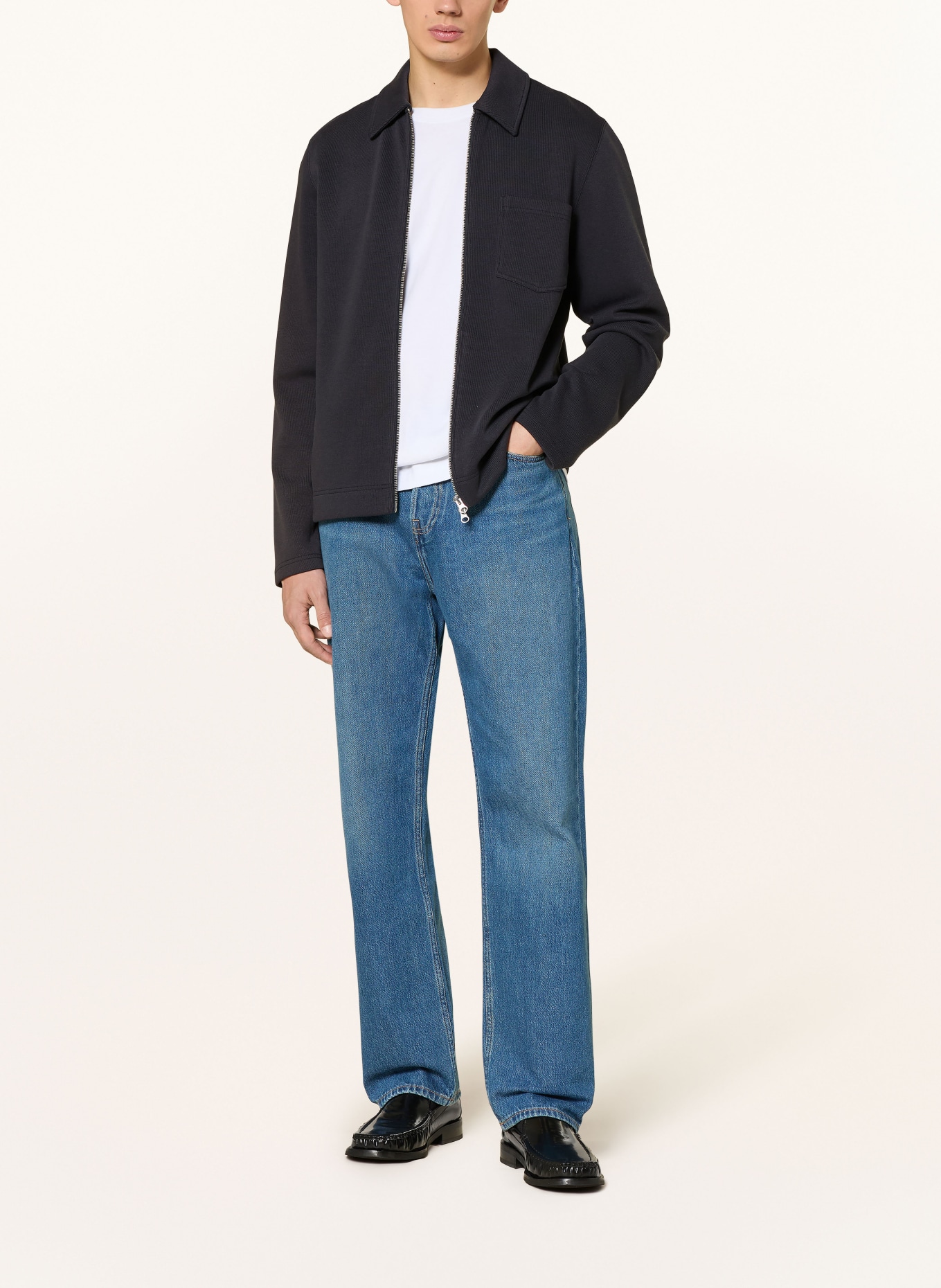 SAMSØE  SAMSØE Strickjacke SAHANNES: DUNKELBLAU