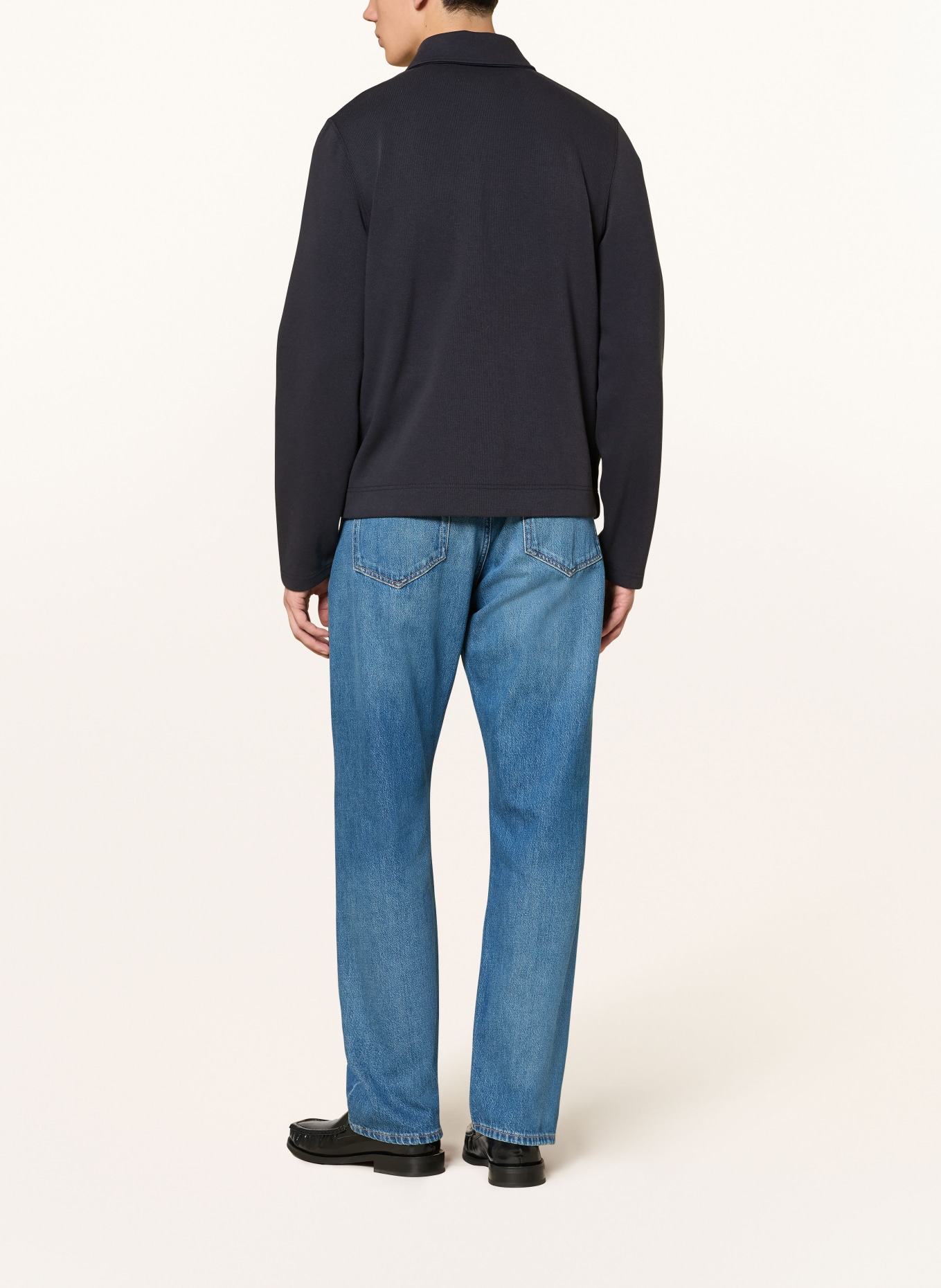 SAMSØE  SAMSØE Strickjacke SAHANNES: DUNKELBLAU