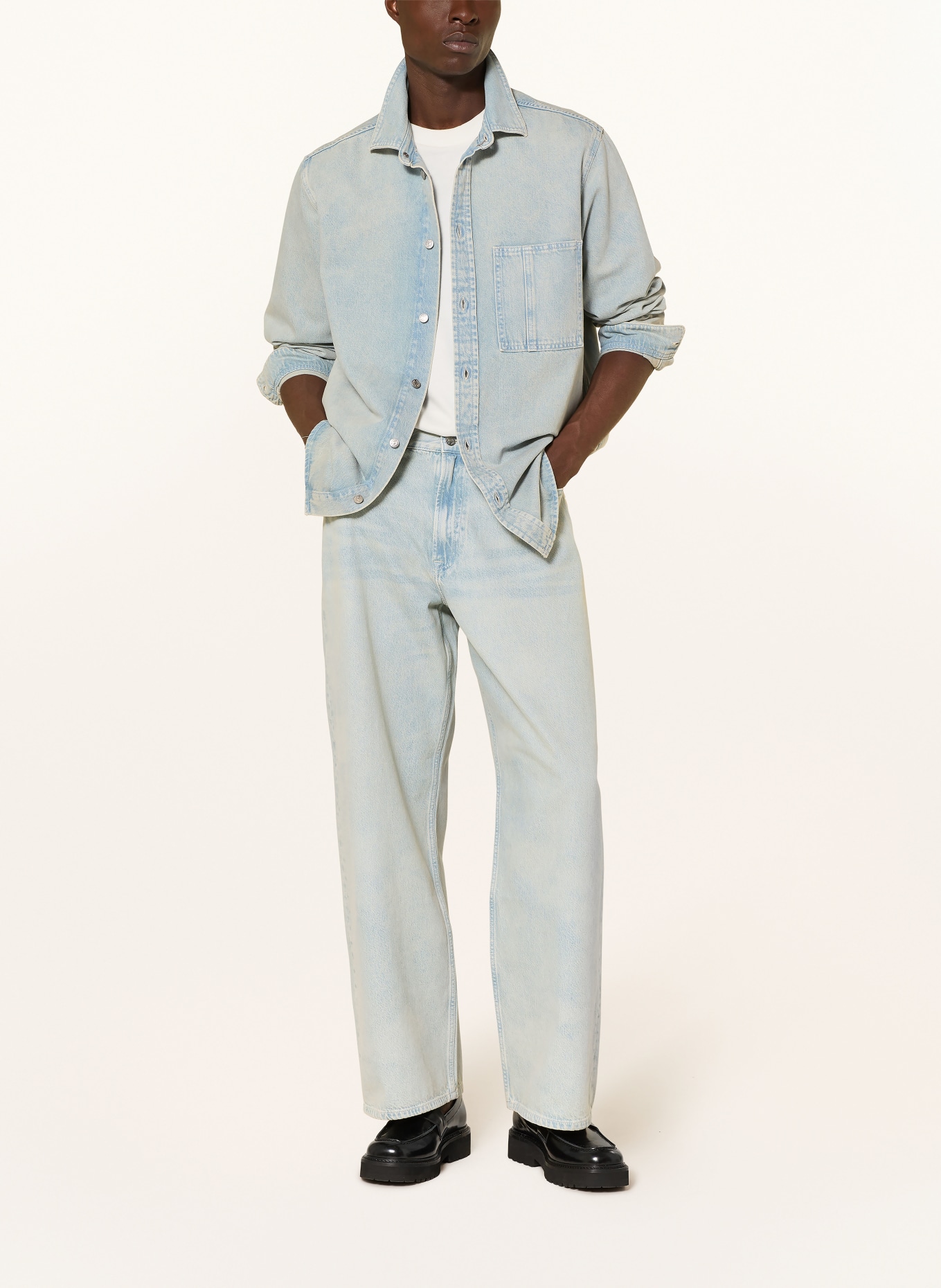 SAMSØE  SAMSØE SATIMOTHY Regular Fit Jeans: CLR002513 Pale cloud