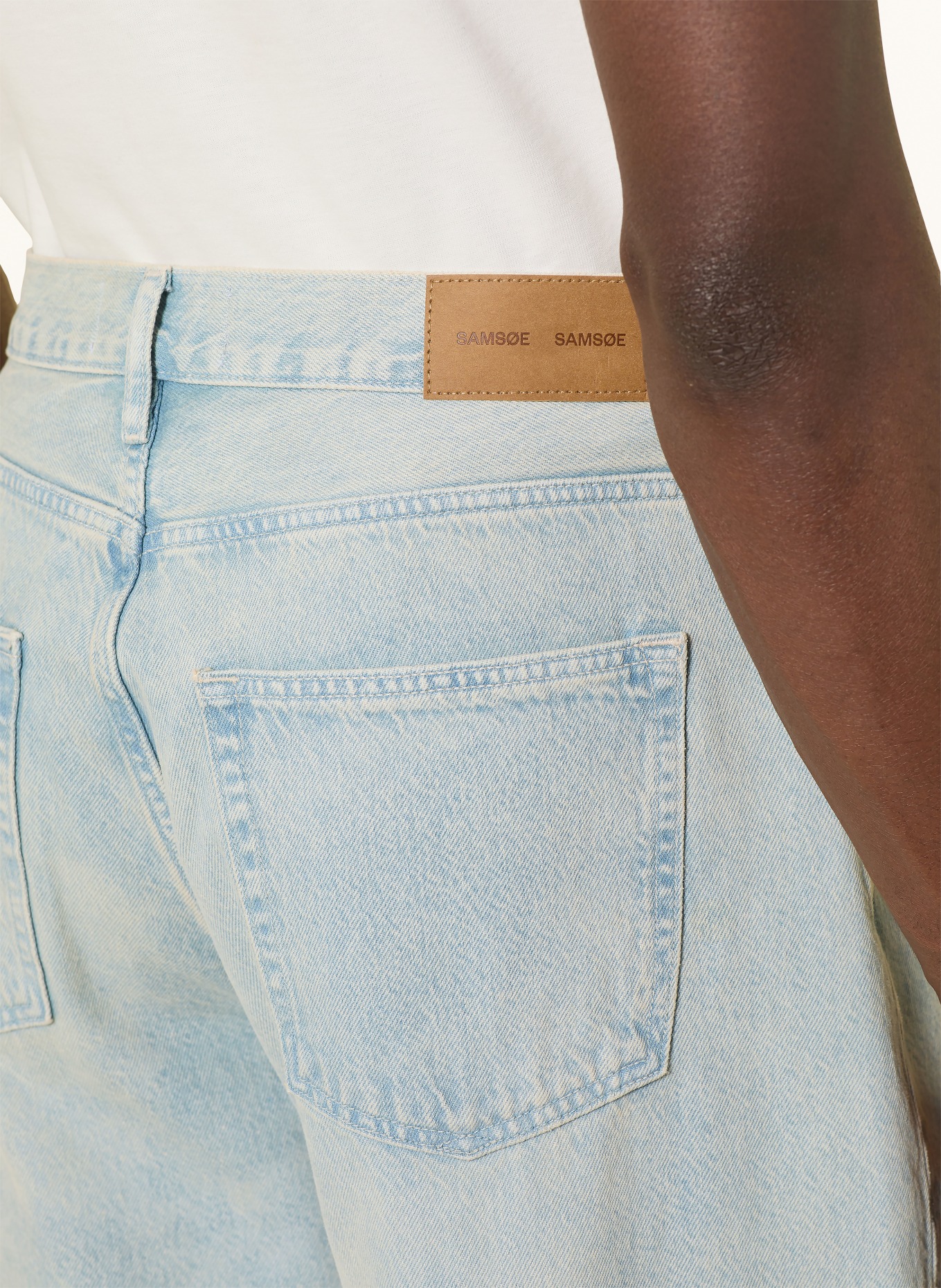 SAMSØE  SAMSØE SATIMOTHY Regular Fit Jeans: CLR002513 Pale cloud