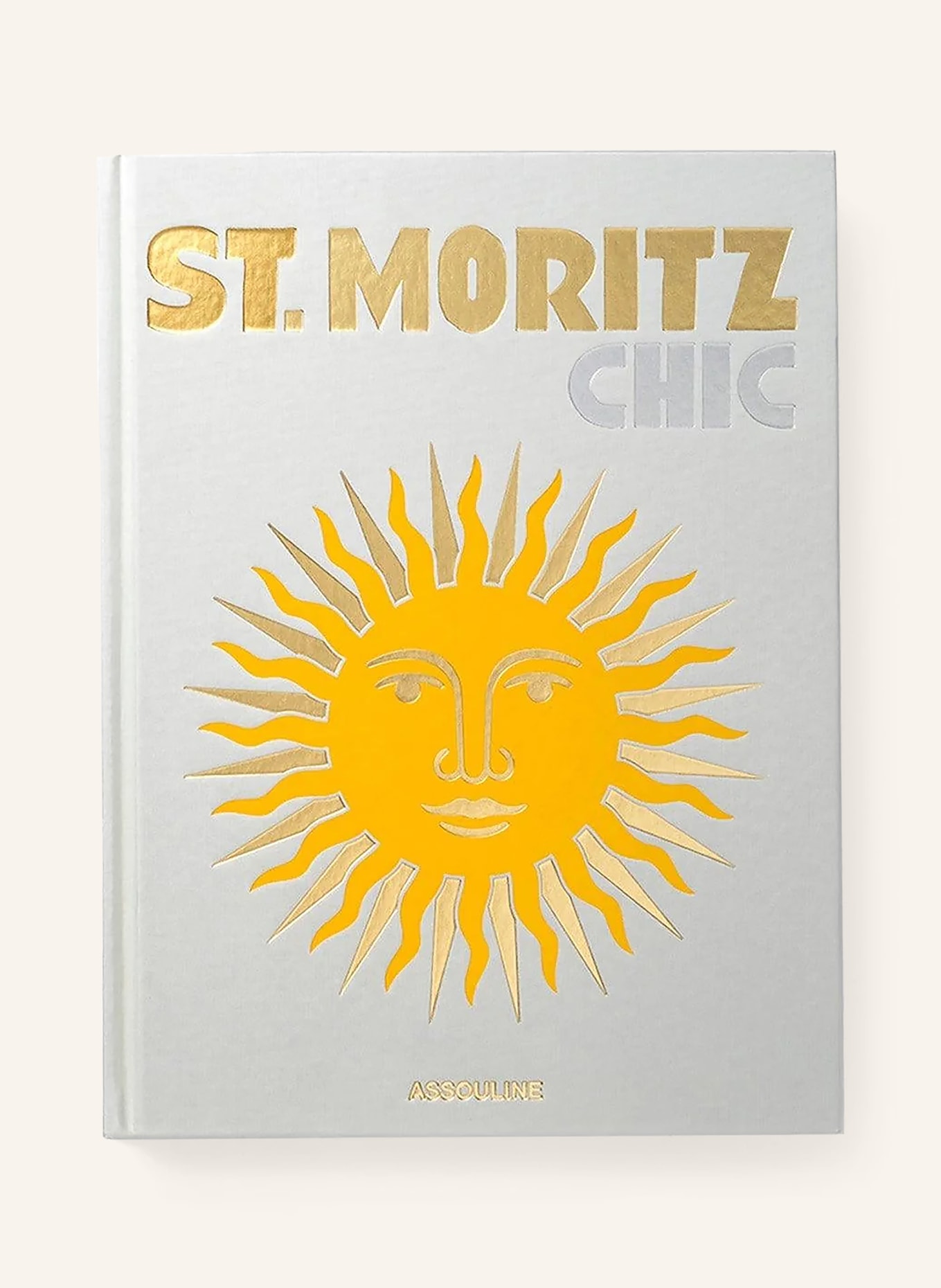 ASSOULINE Książka CHIC: JASNONIEBIESKI / SREBRNY / ZŁOTY