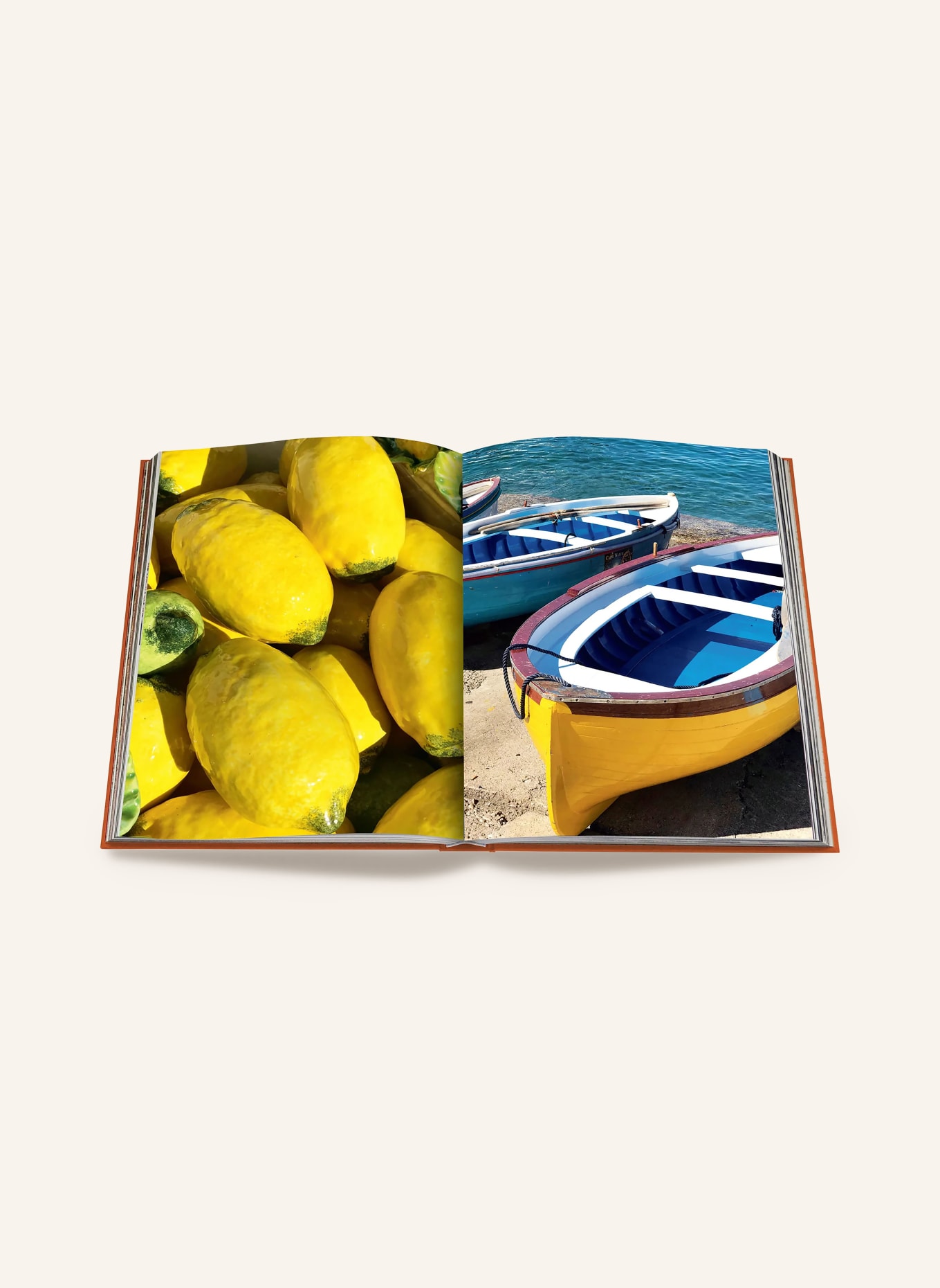 ASSOULINE Książka MYKONOS MUSE: POMARAŃCZOWY / ZŁOTY / LILA