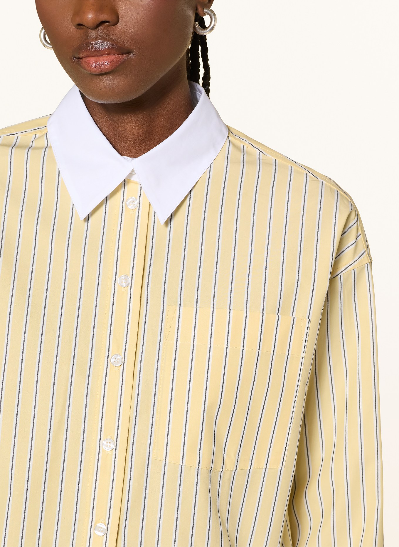 MRS & HUGS koszula: ŻÓŁTY / BIAŁY / CZARNY