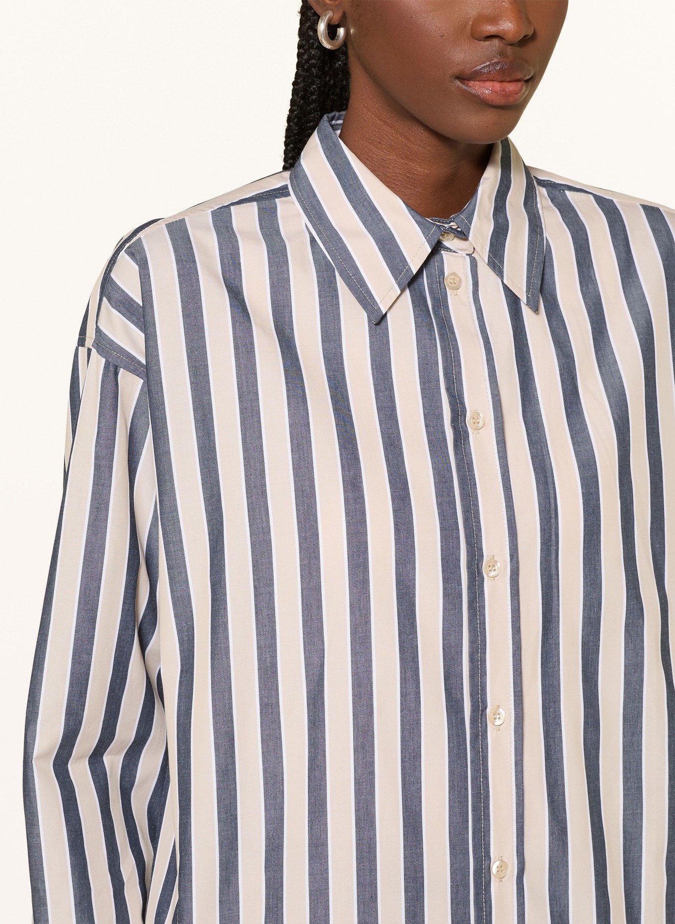 MRS & HUGS koszula: BEŻOWY / GRANATOWY / BIAŁY