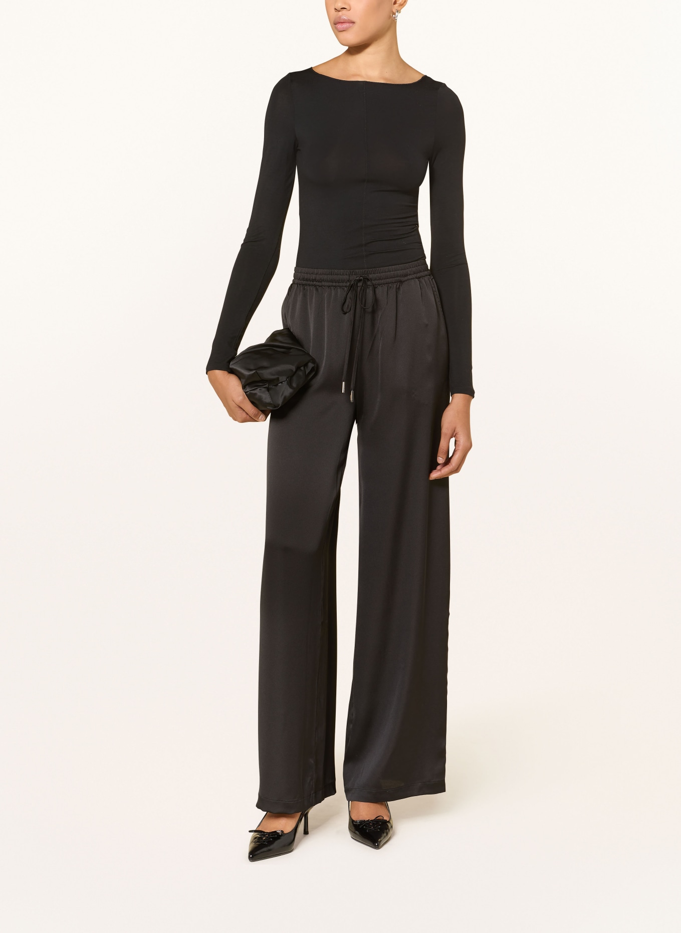 NINETY-9 Longsleeve SMOOTH: SCHWARZ