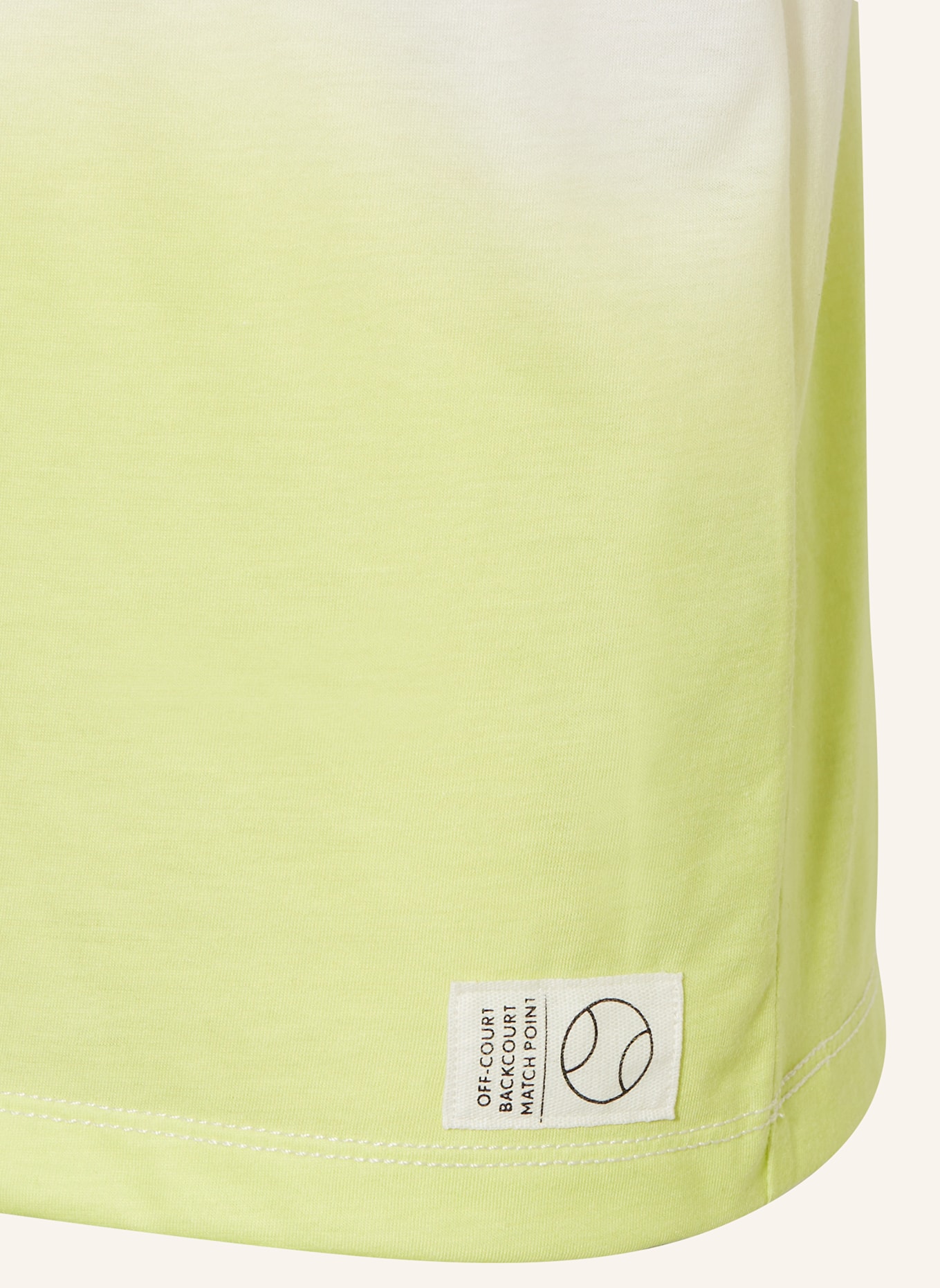 s.Oliver RED T-Shirt: WEISS / HELLGRÜN / GRÜN