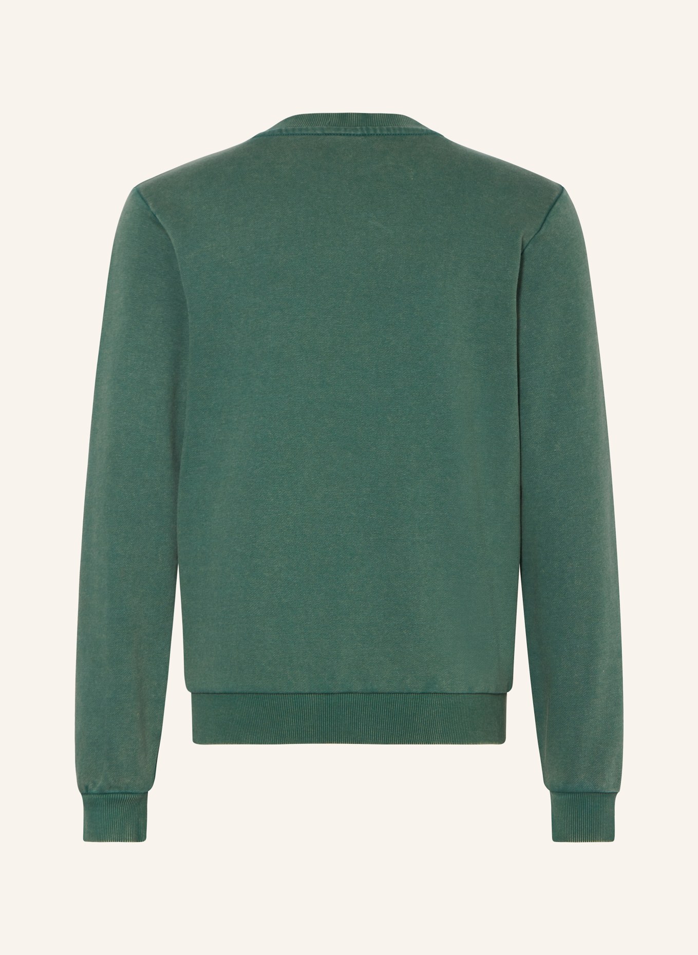 s.Oliver RED Sweatshirt: GRÜN / HELLGRÜN / WEISS