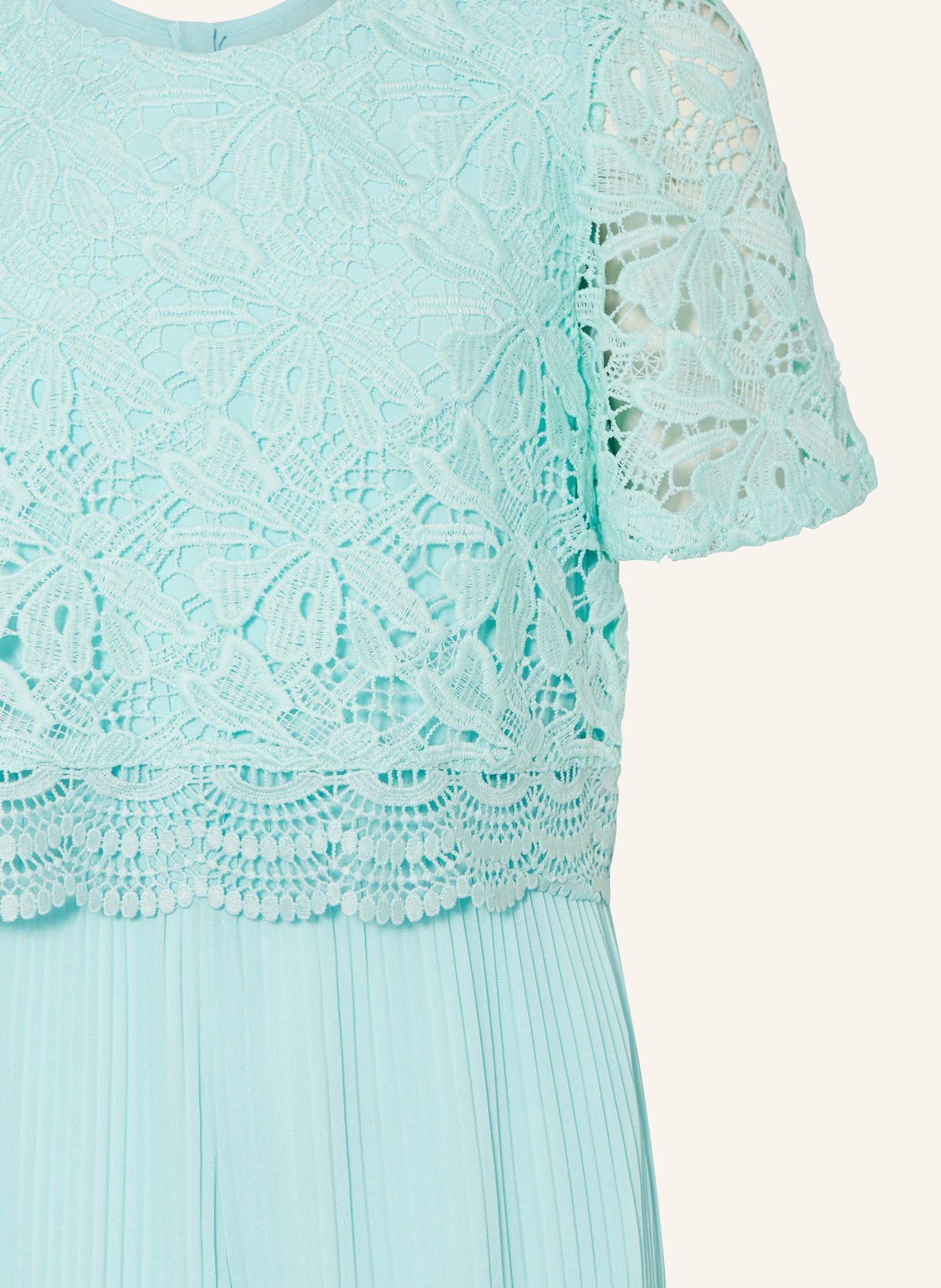 s.Oliver RED Combinaison avec dentelle et plissés: MENTHE