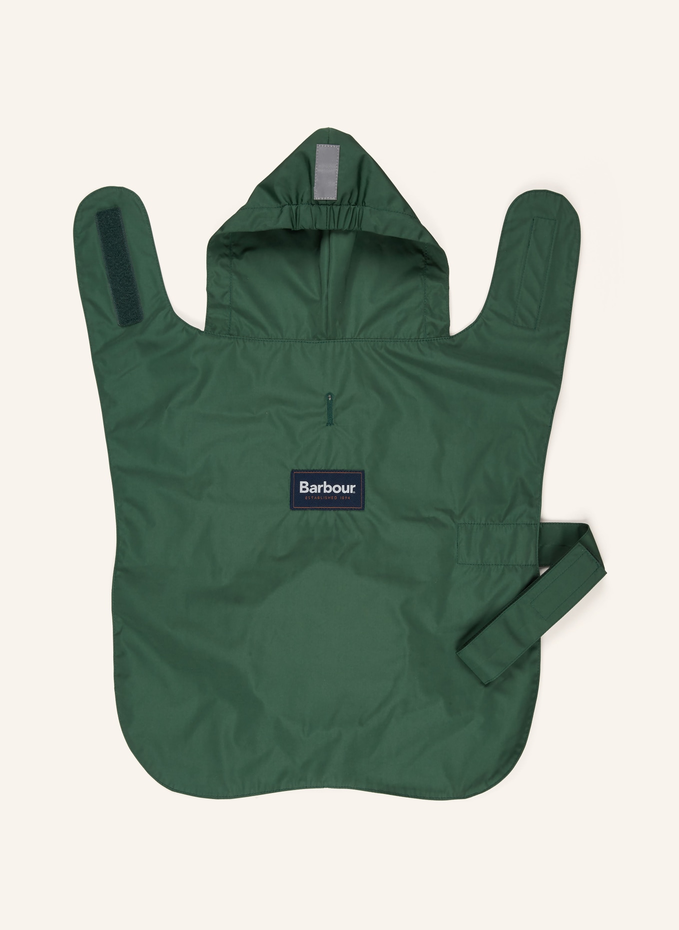 Barbour Hunderegenjacke: GRÜN / WEISS