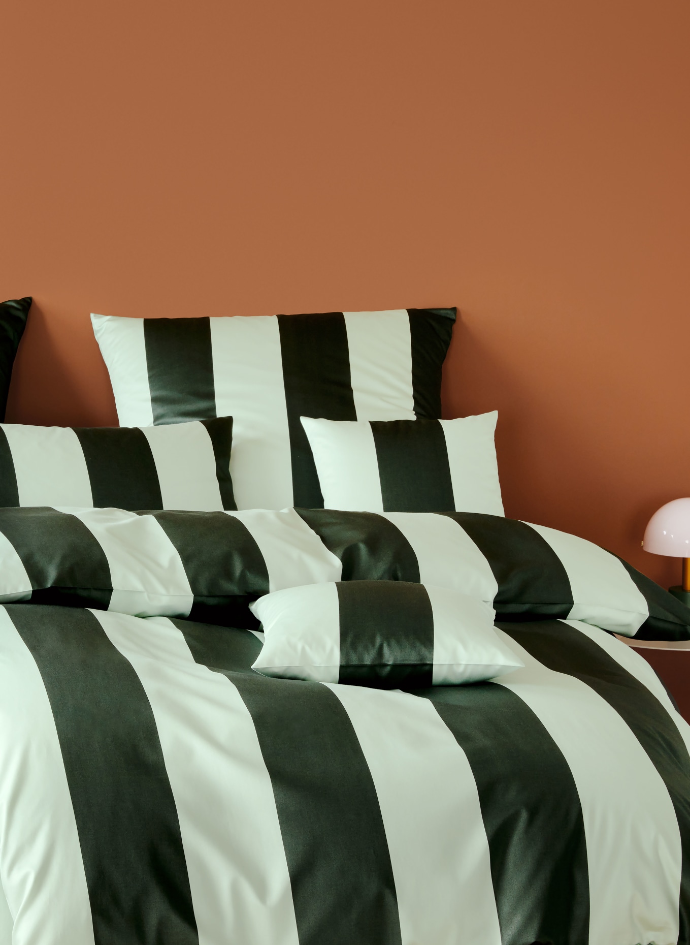 elegante Pościel DUO: ZIELONY / JASNOZIELONY