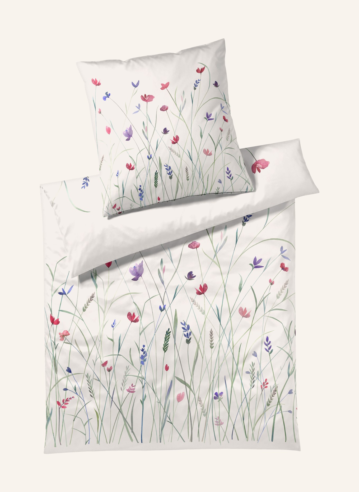 elegante Pościel HIGHLIFE: BIAŁY / RÓŻOWY / JASNOFIOLETOWY