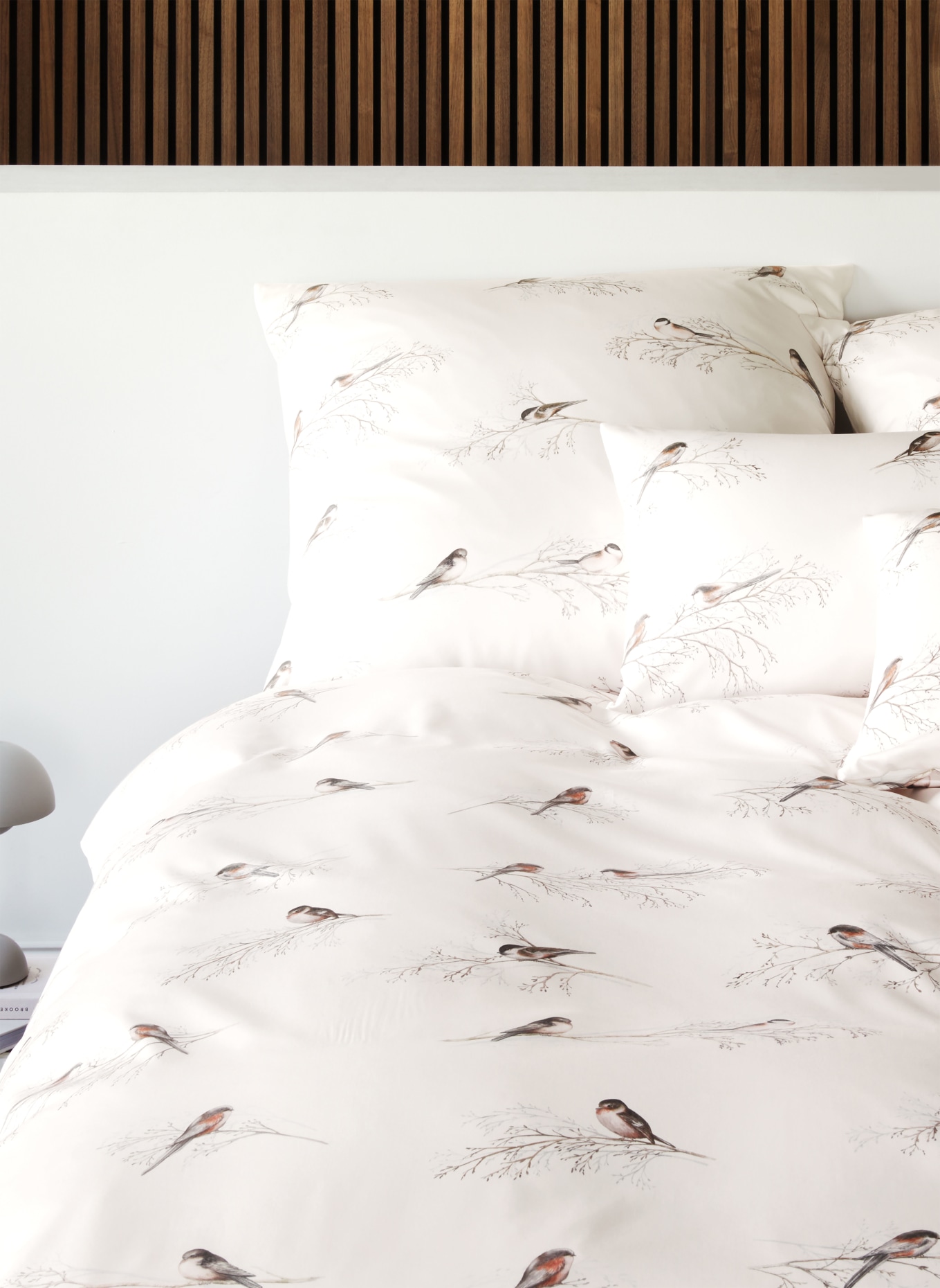 elegante Bettwäsche SPÄTZCHEN: ECRU / TAUPE / GRAU