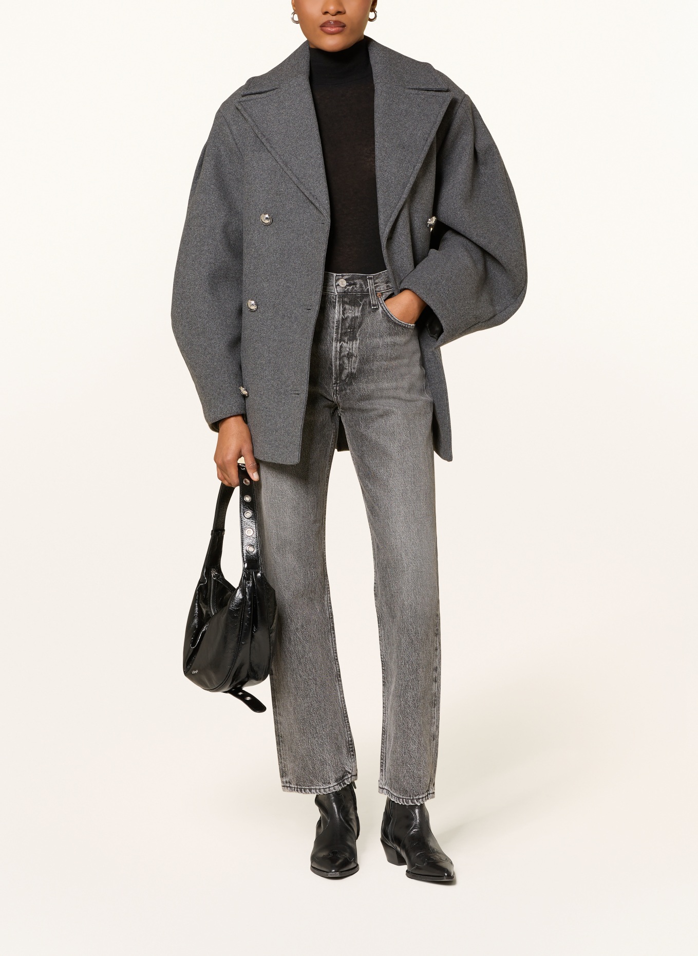 AGOLDE Straight Jeans 90's PINCH: spirit vint grey