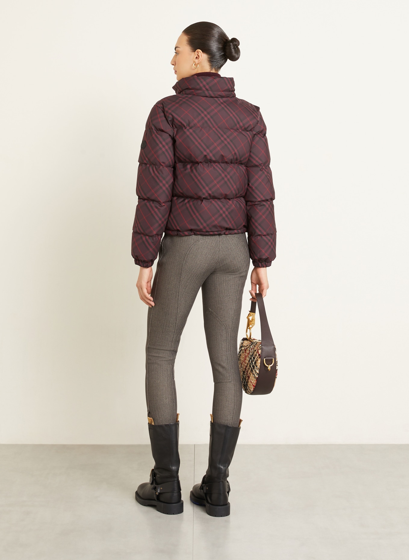 BURBERRY 7/8-Hose: GRAU