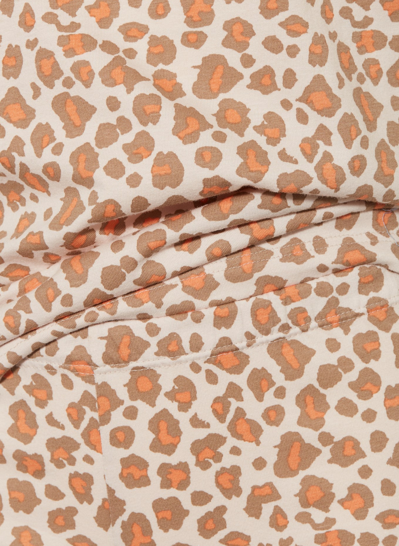 Sanetta Krótkie piżamy: KREMOWY / JASNOBRĄZOWY / POMARAŃCZOWY