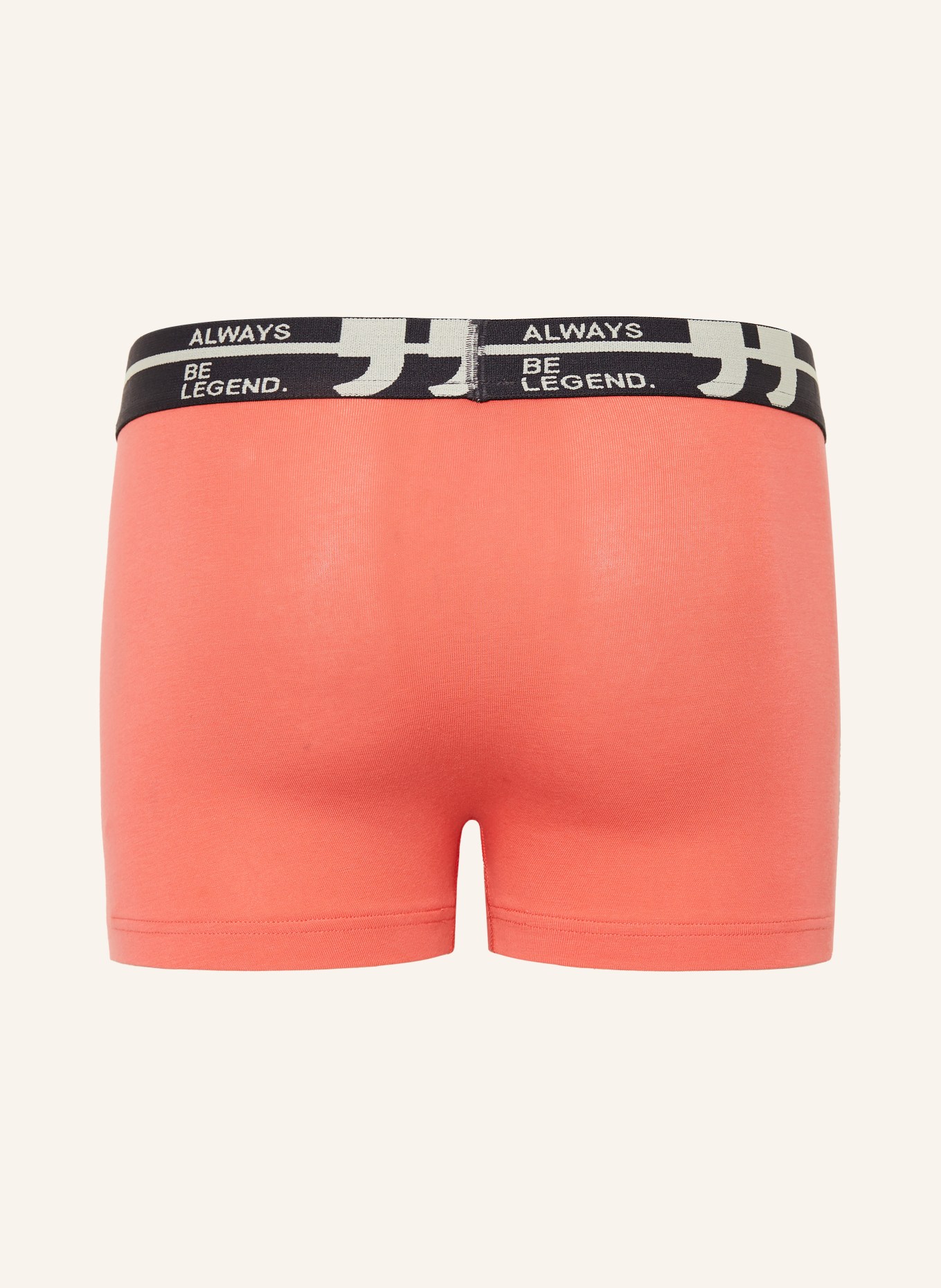 Sanetta 3-pack boxer shorts: SALMON / BLUE GRAY / DARK BLUE