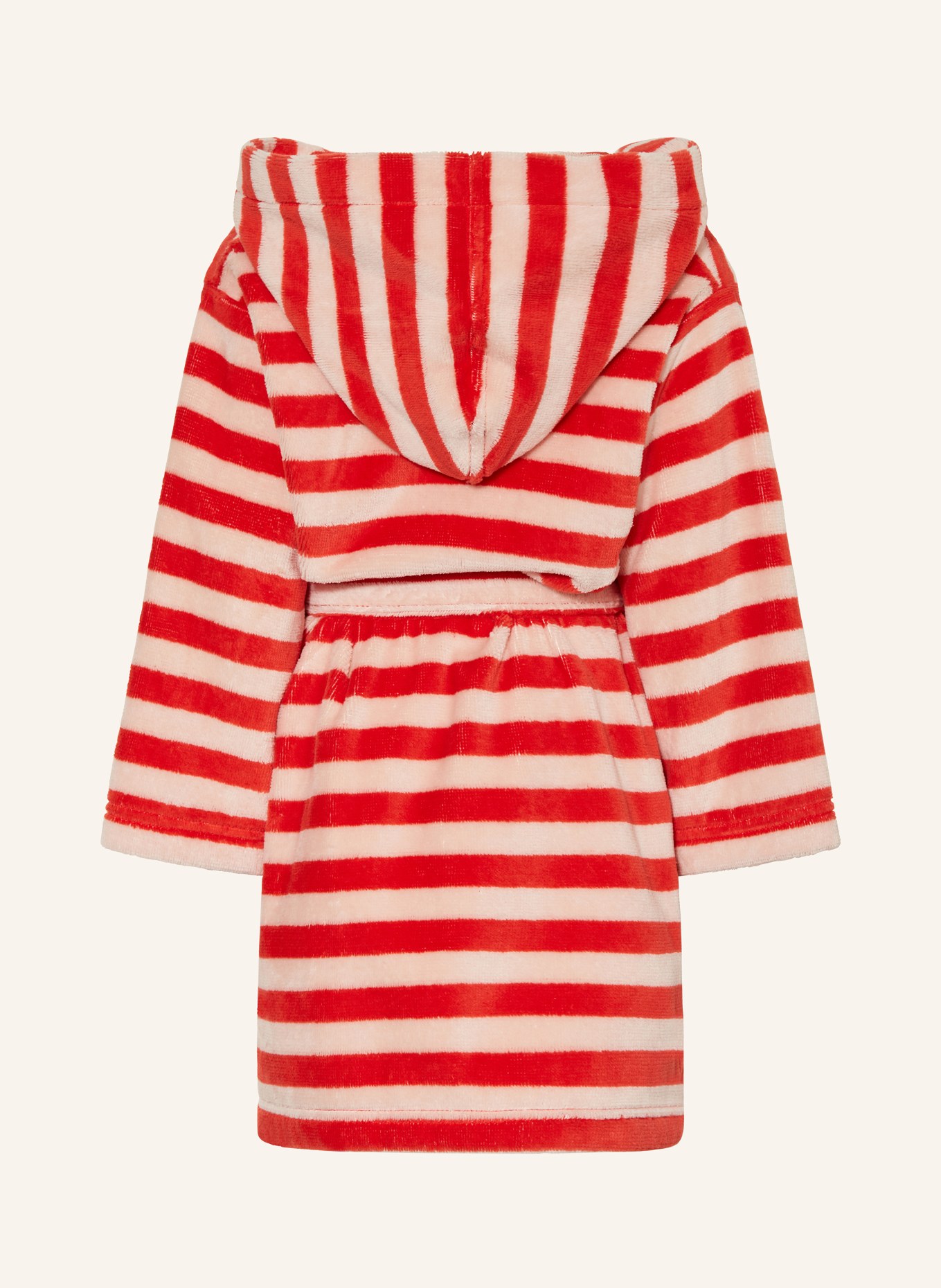 Sanetta Bademantel mit Kapuze: ORANGE / LACHS