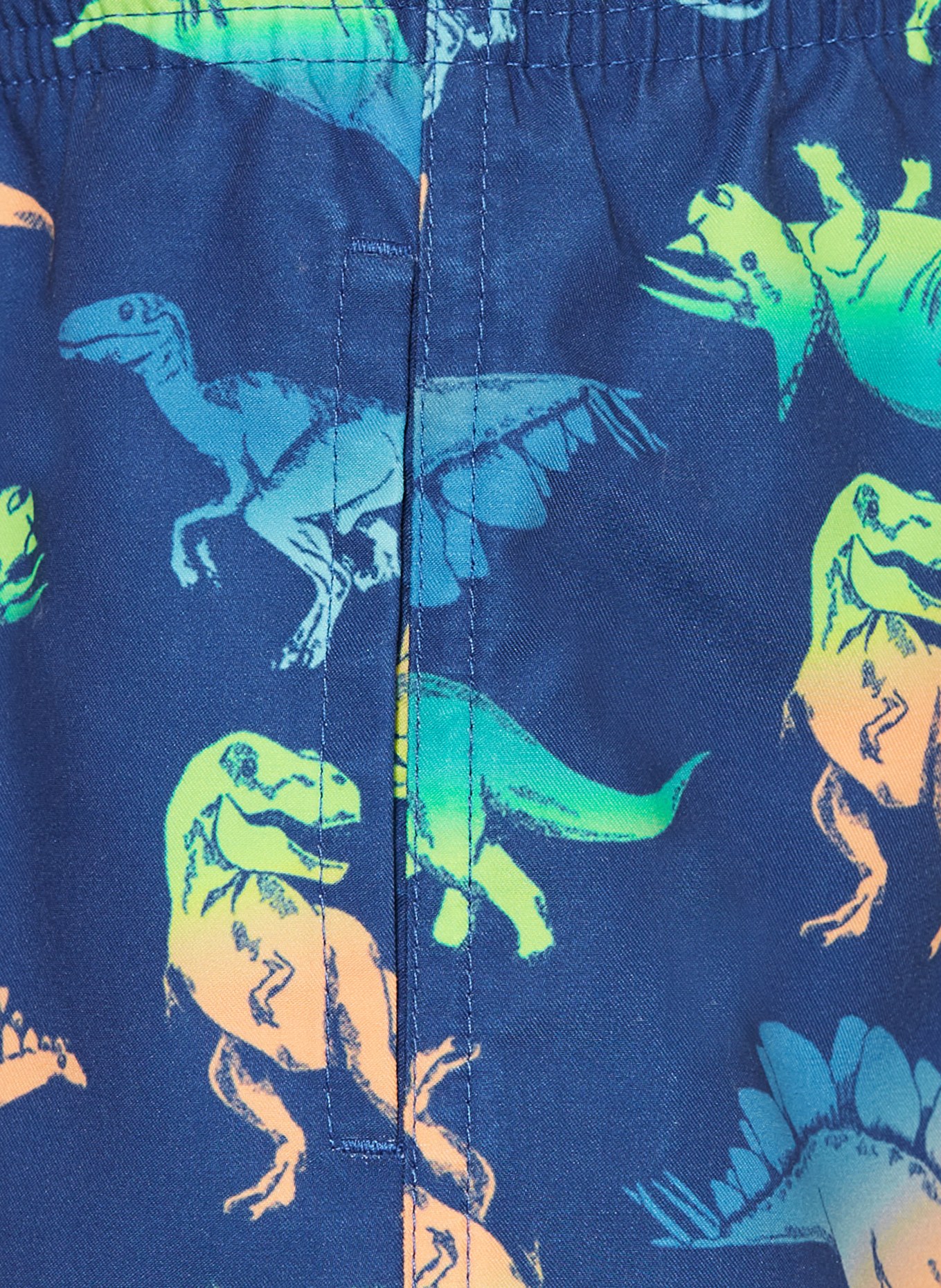 Sanetta Short de bain avec protection UV 50+: BLEU / ORANGE / VERT CLAIR