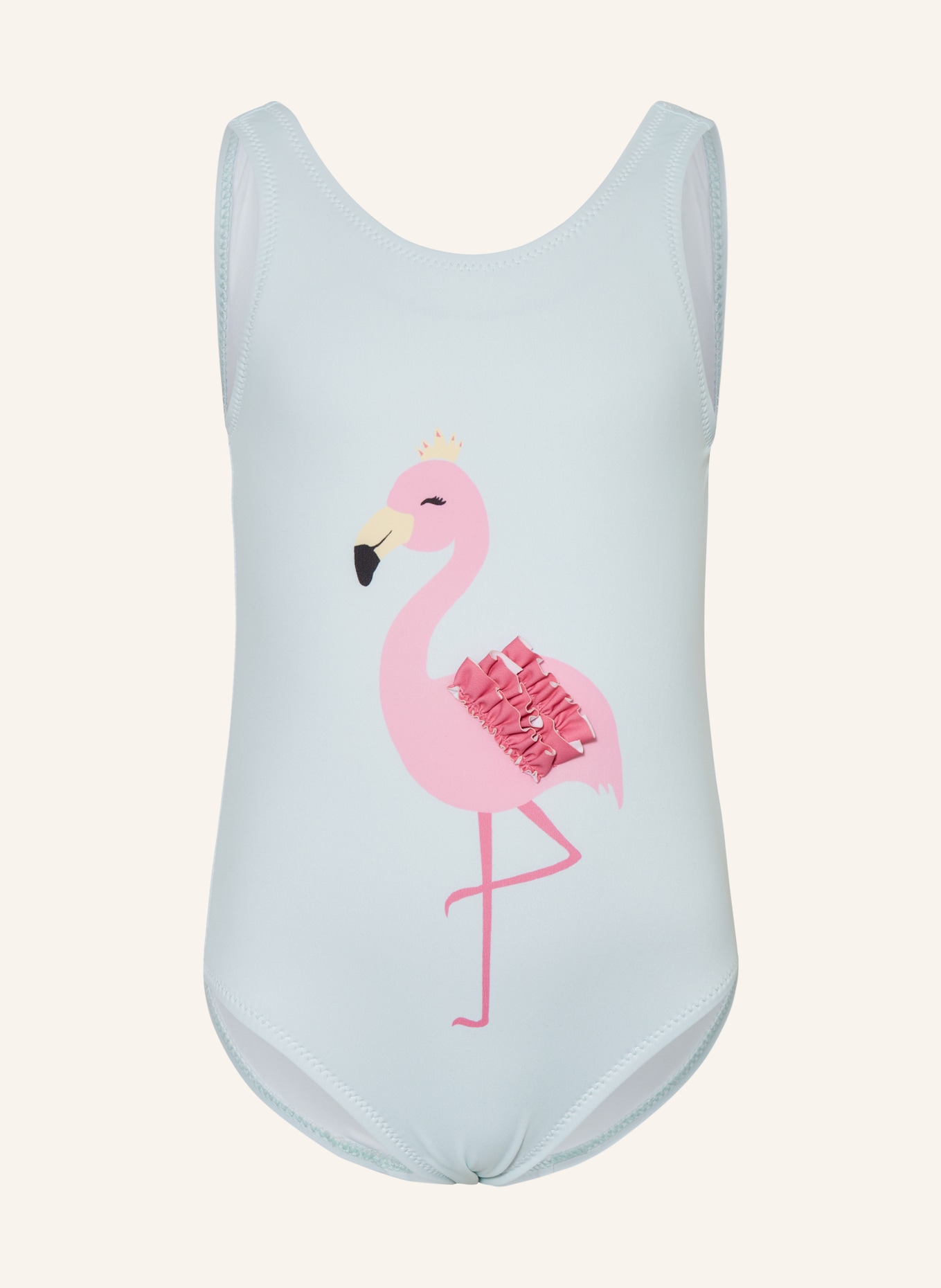 Sanetta Maillot de bain avec protection UV 50+: MENTHE / ROSE